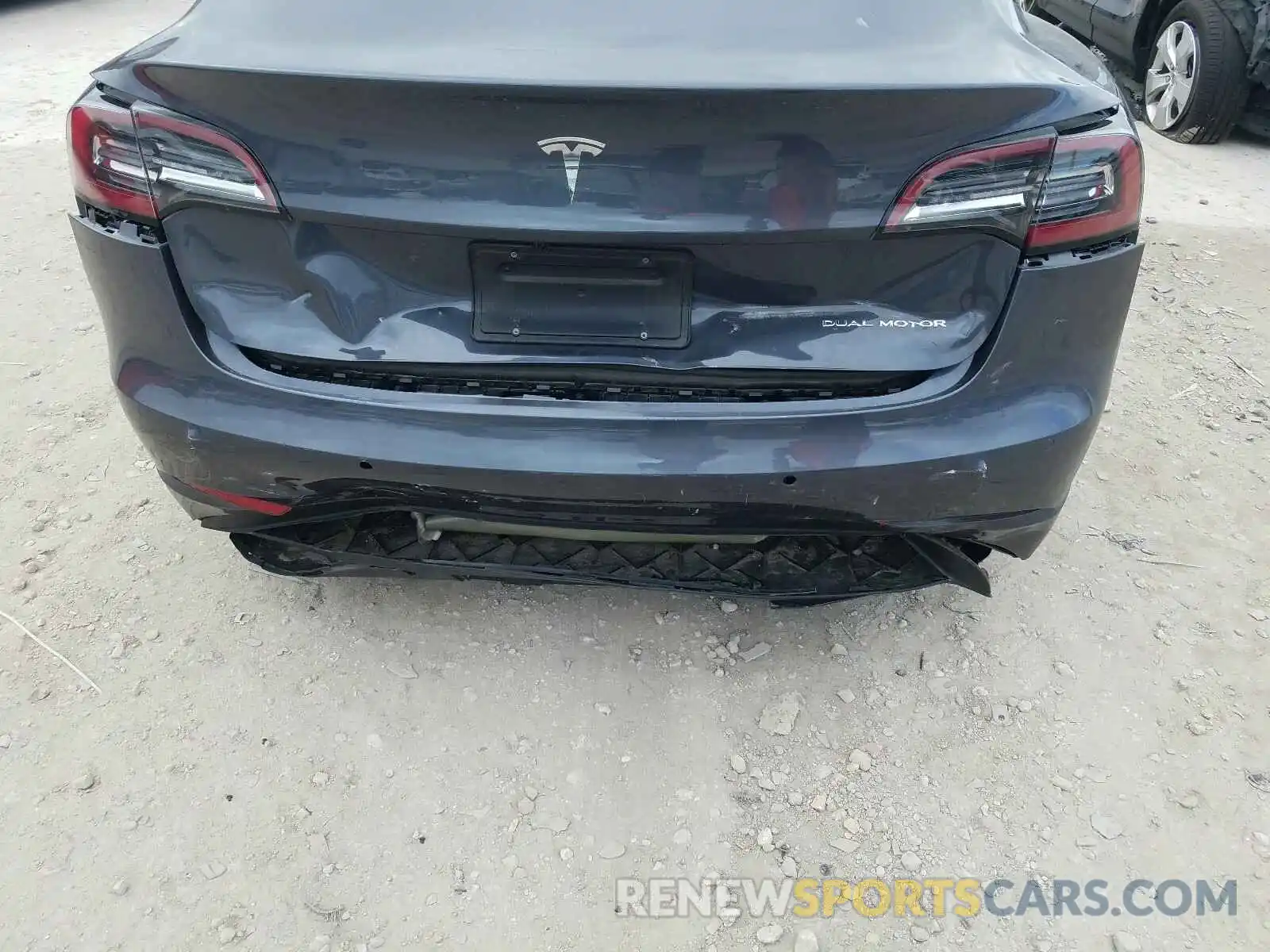 9 Photograph of a damaged car 5YJ3E1EBXLF667985 TESLA MODEL 3 2020