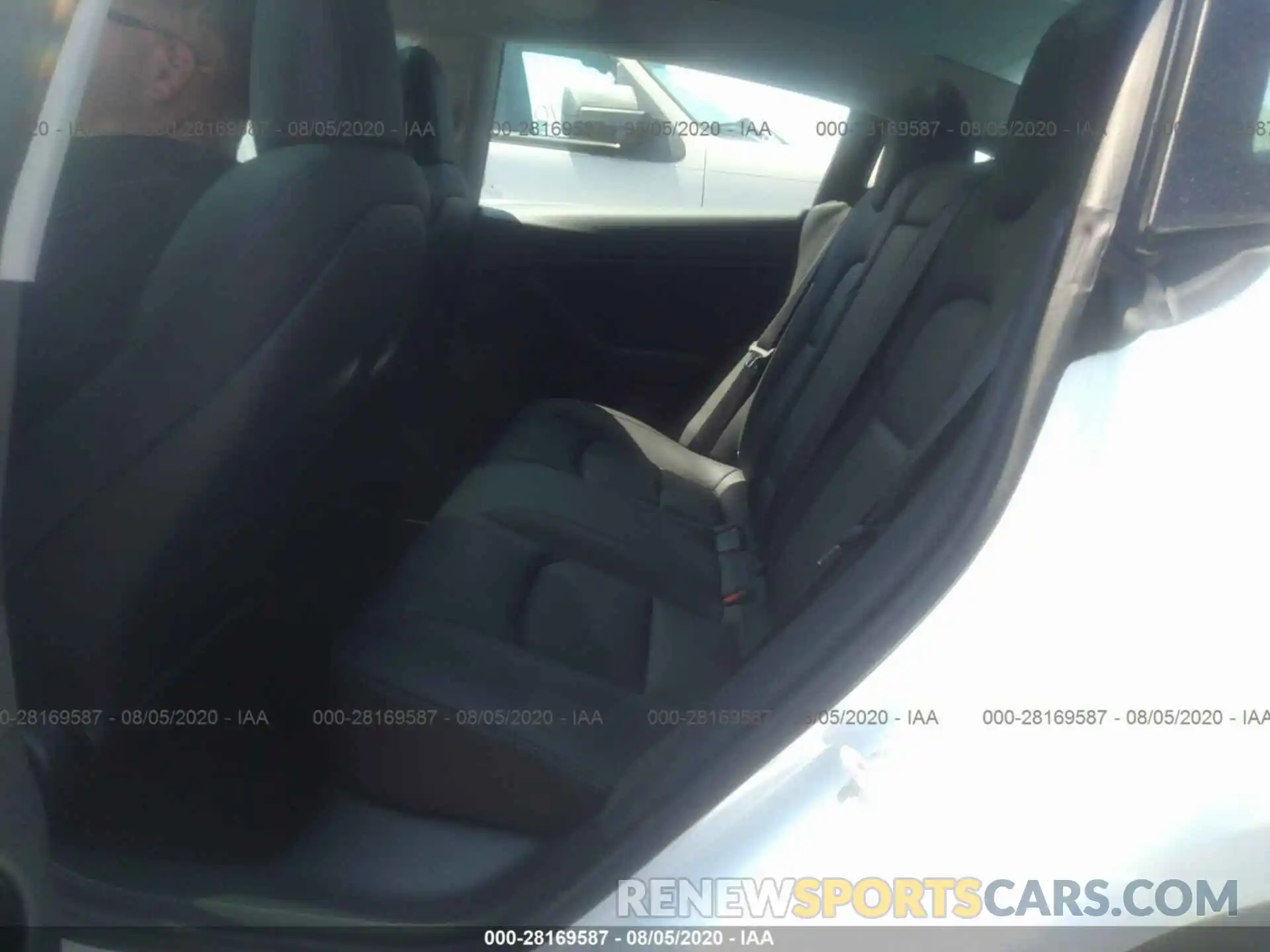 8 Photograph of a damaged car 5YJ3E1EBXLF720345 TESLA MODEL 3 2020