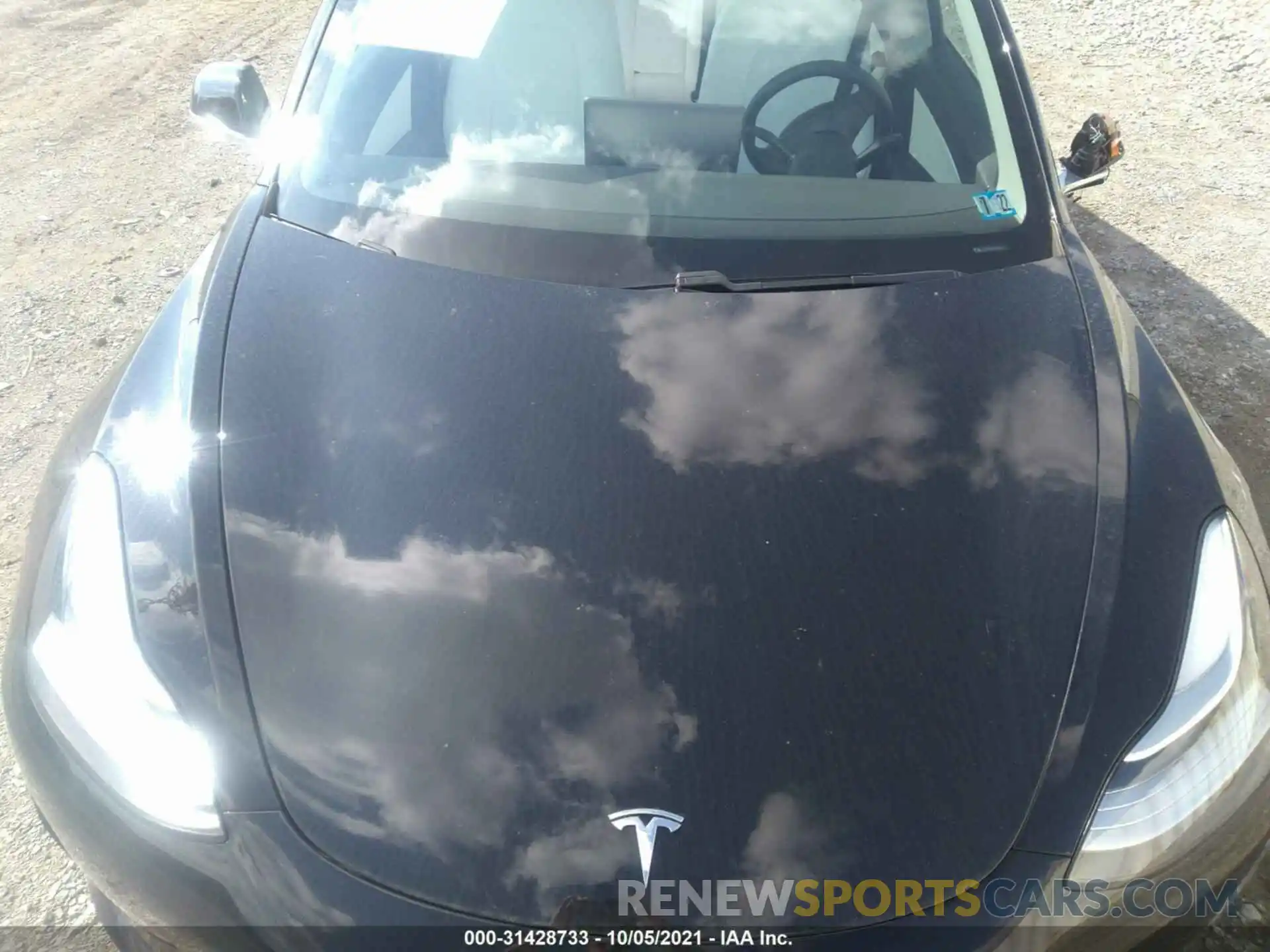 10 Photograph of a damaged car 5YJ3E1EBXLF735797 TESLA MODEL 3 2020