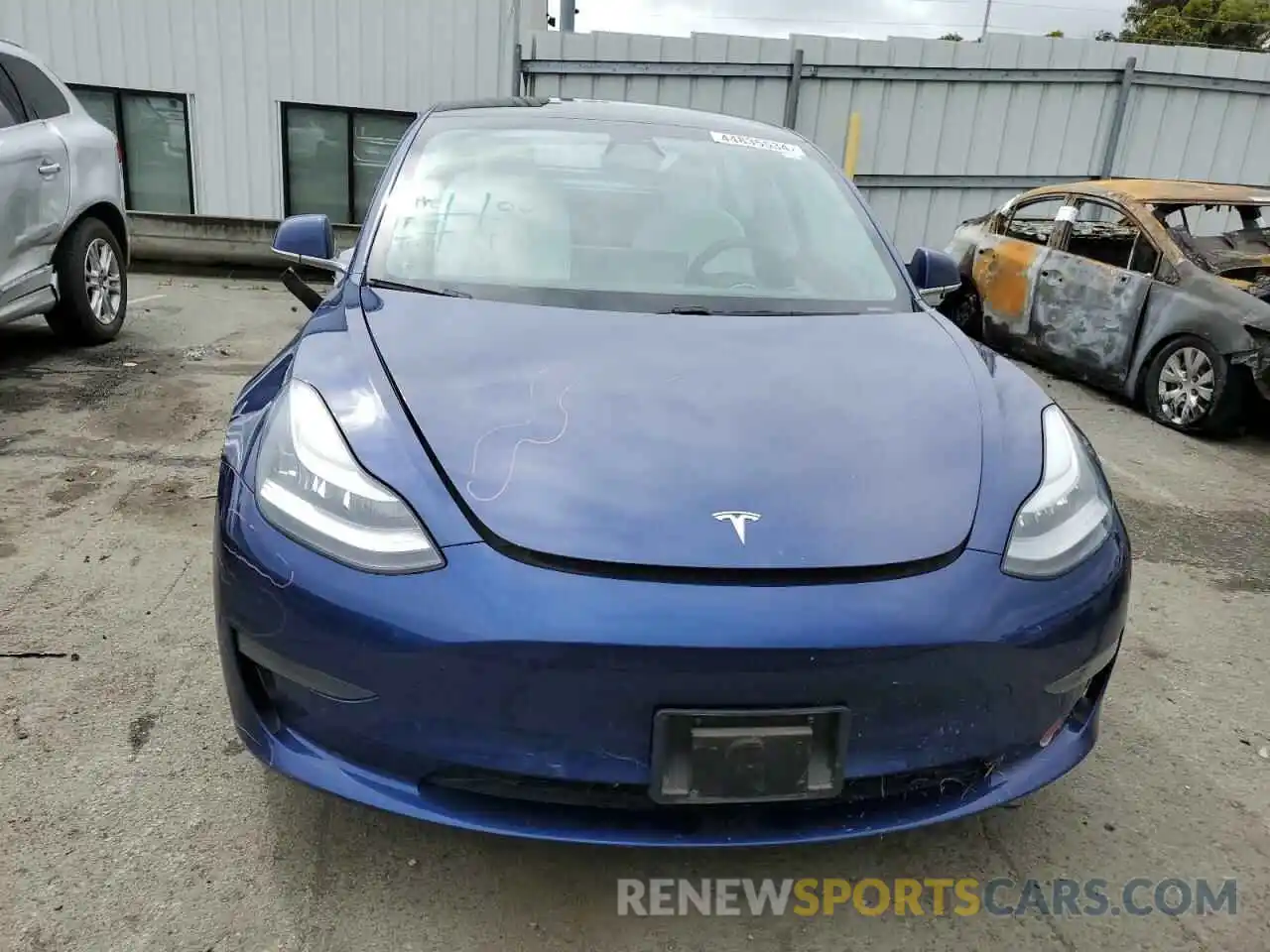 5 Photograph of a damaged car 5YJ3E1EBXLF742202 TESLA MODEL 3 2020