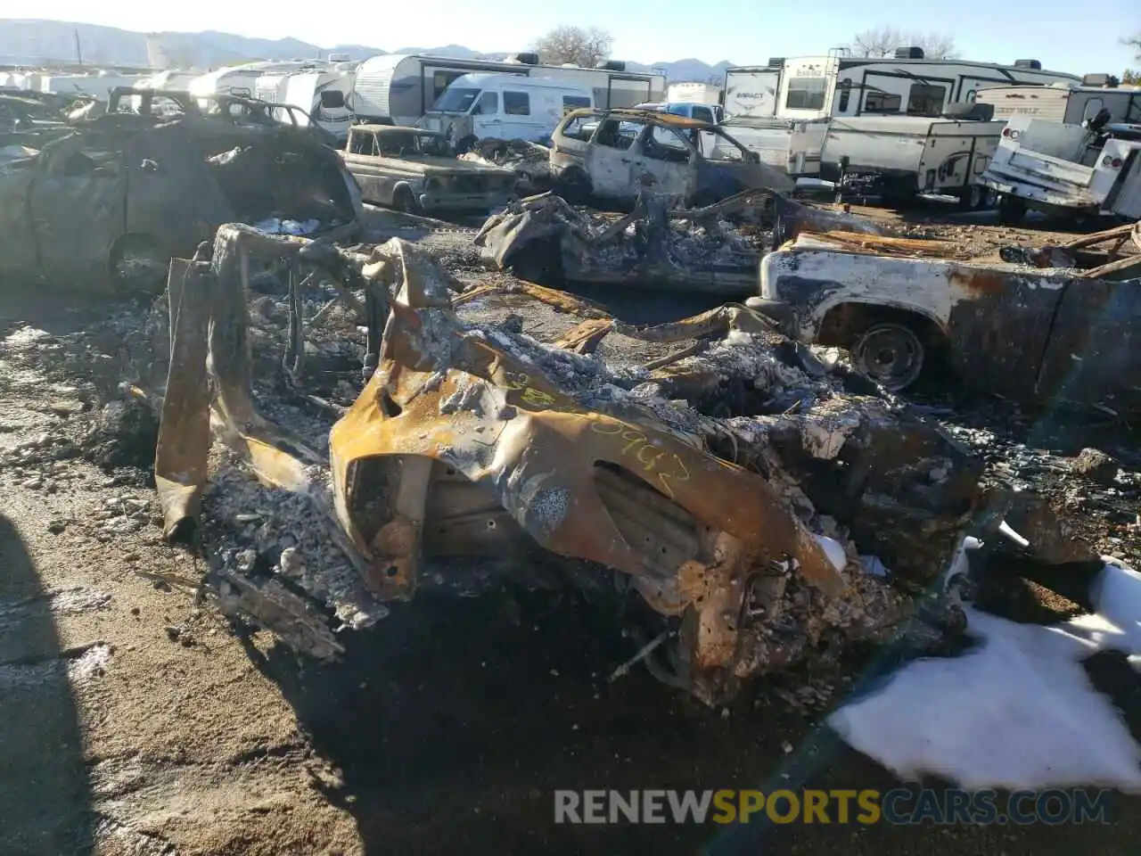 1 Photograph of a damaged car 5YJ3E1EBXLF744371 TESLA MODEL 3 2020