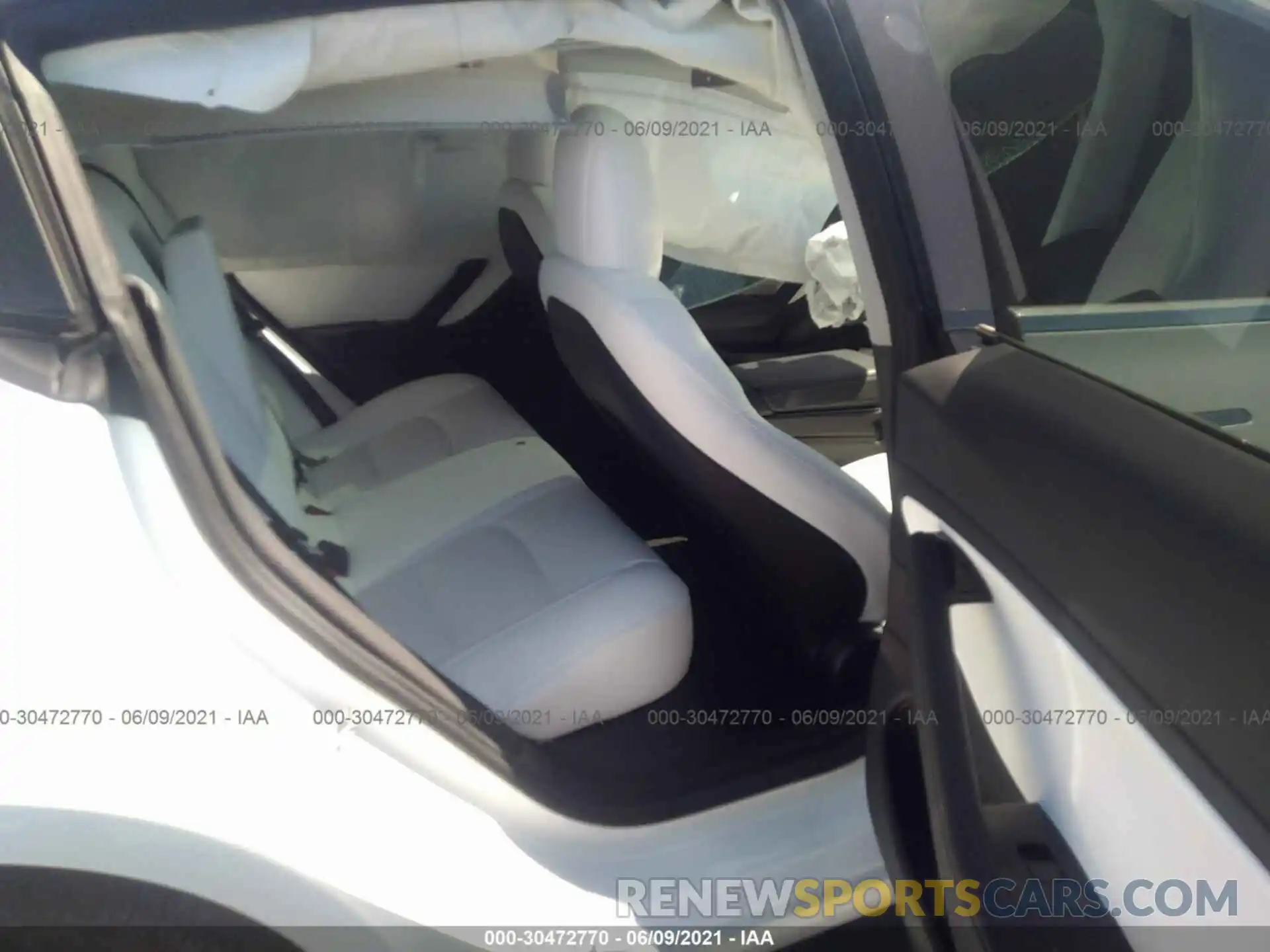 8 Photograph of a damaged car 5YJ3E1EBXLF745424 TESLA MODEL 3 2020