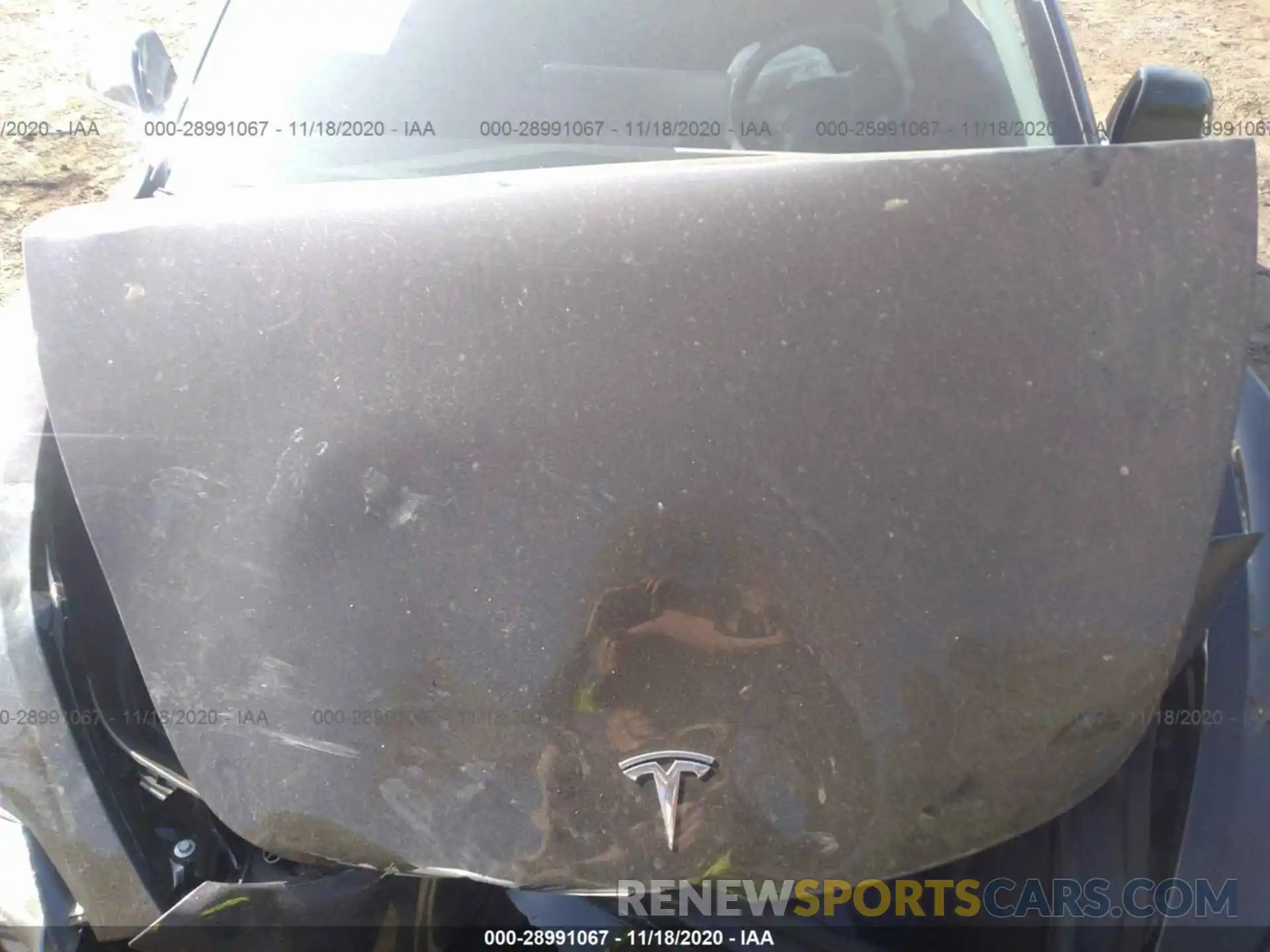 10 Photograph of a damaged car 5YJ3E1EBXLF746234 TESLA MODEL 3 2020