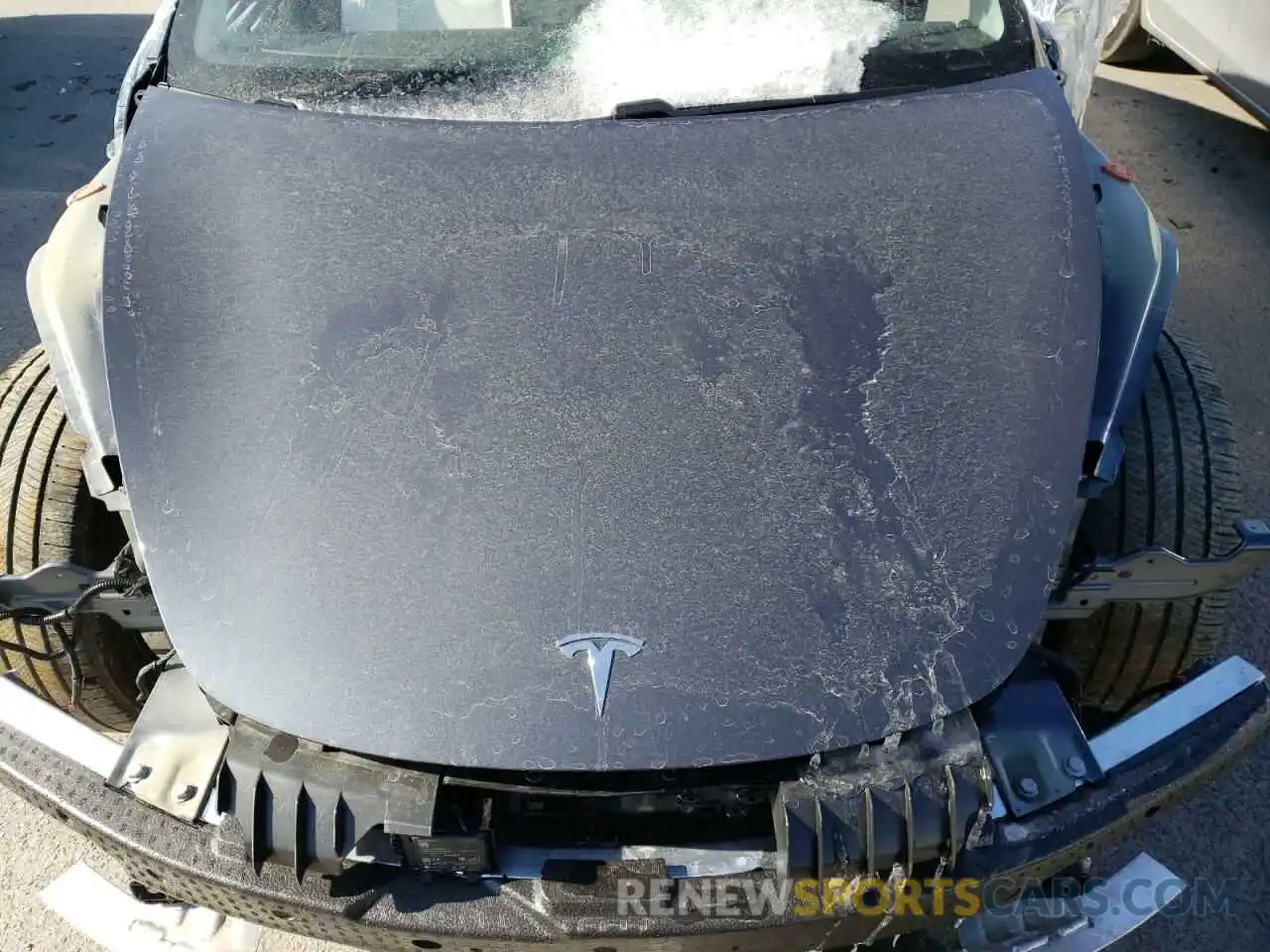 7 Photograph of a damaged car 5YJ3E1EBXLF787690 TESLA MODEL 3 2020