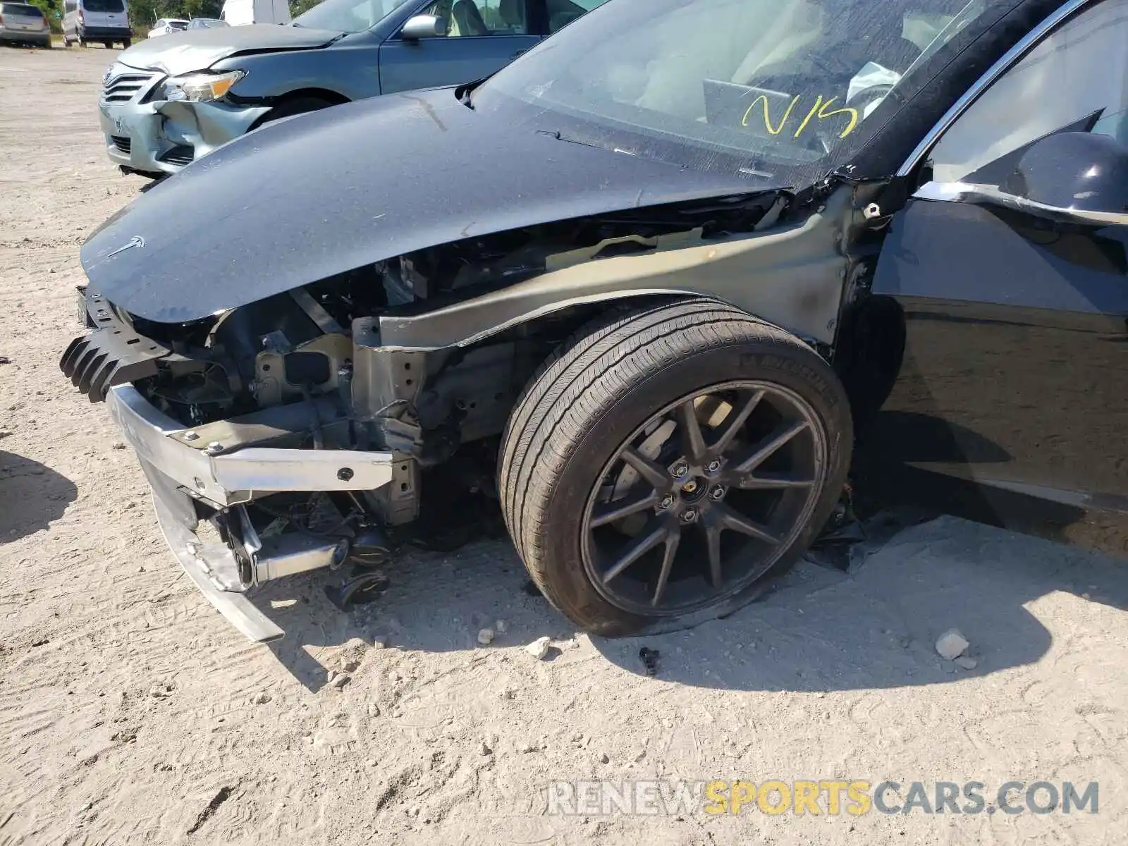 9 Photograph of a damaged car 5YJ3E1EBXLF790170 TESLA MODEL 3 2020