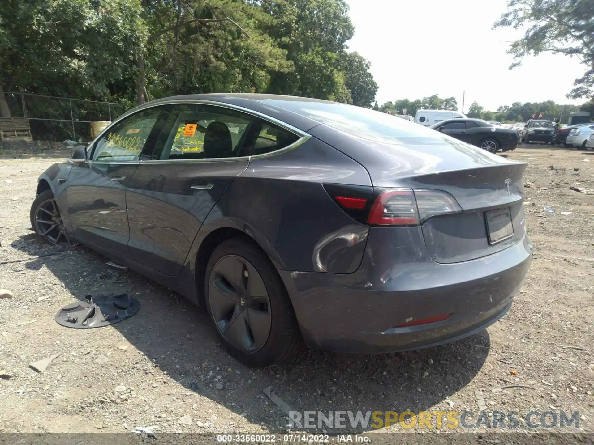 3 Photograph of a damaged car 5YJ3E1EBXLF790329 TESLA MODEL 3 2020