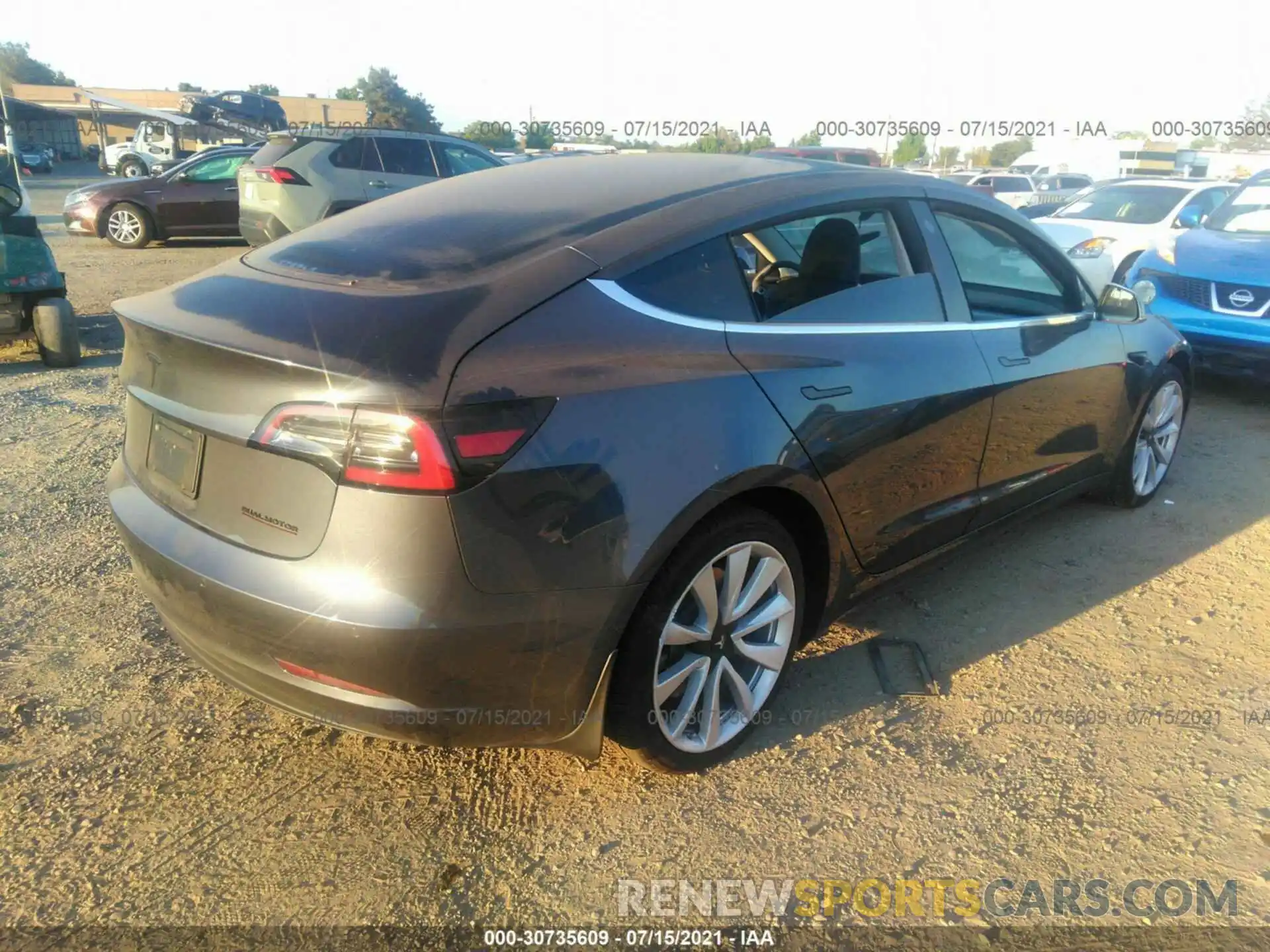 4 Photograph of a damaged car 5YJ3E1EBXLF795434 TESLA MODEL 3 2020