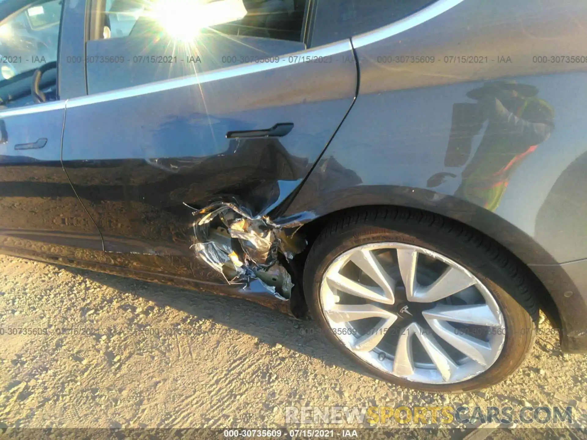 6 Photograph of a damaged car 5YJ3E1EBXLF795434 TESLA MODEL 3 2020