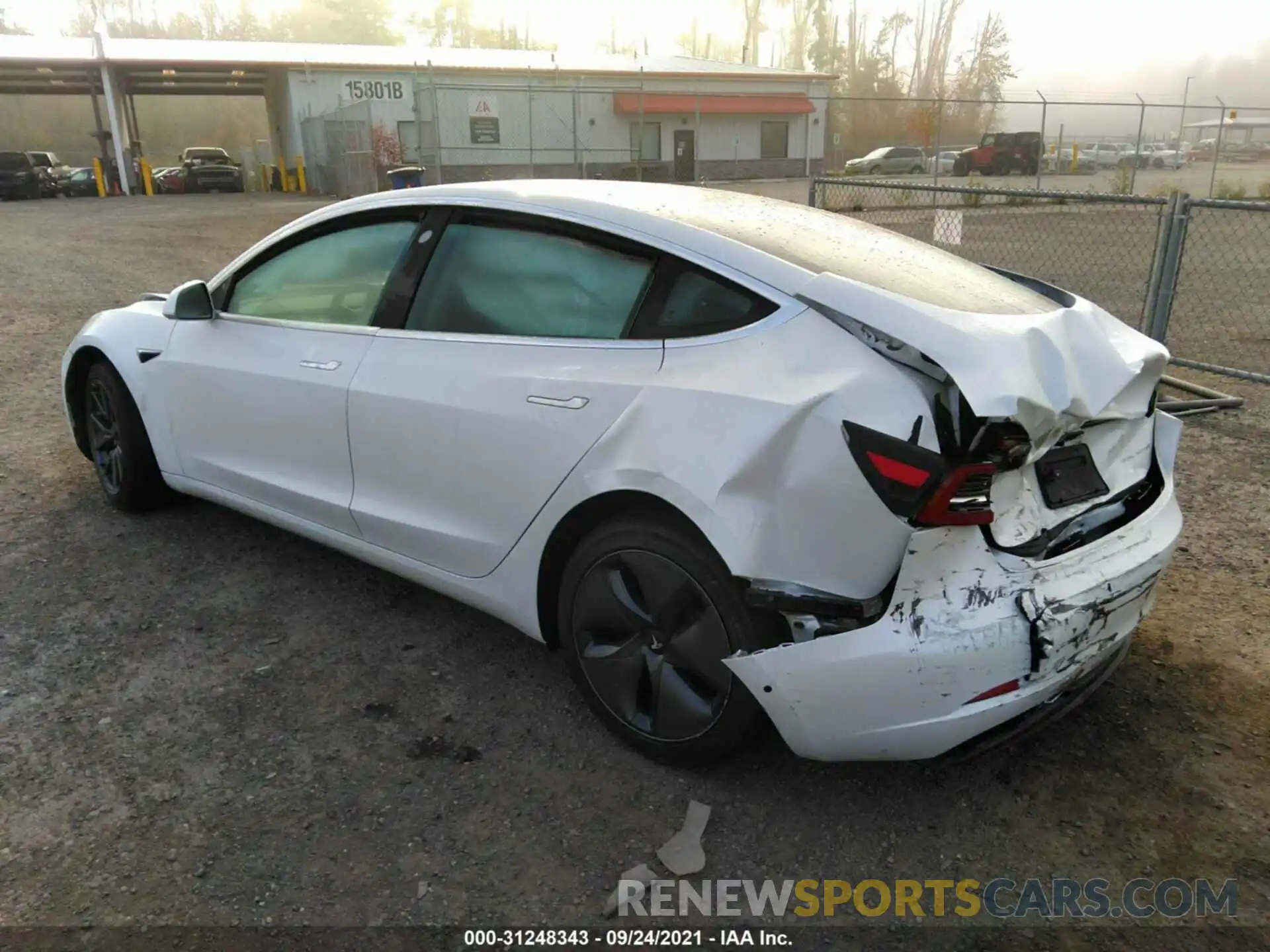 3 Photograph of a damaged car 5YJ3E1EBXLF800955 TESLA MODEL 3 2020