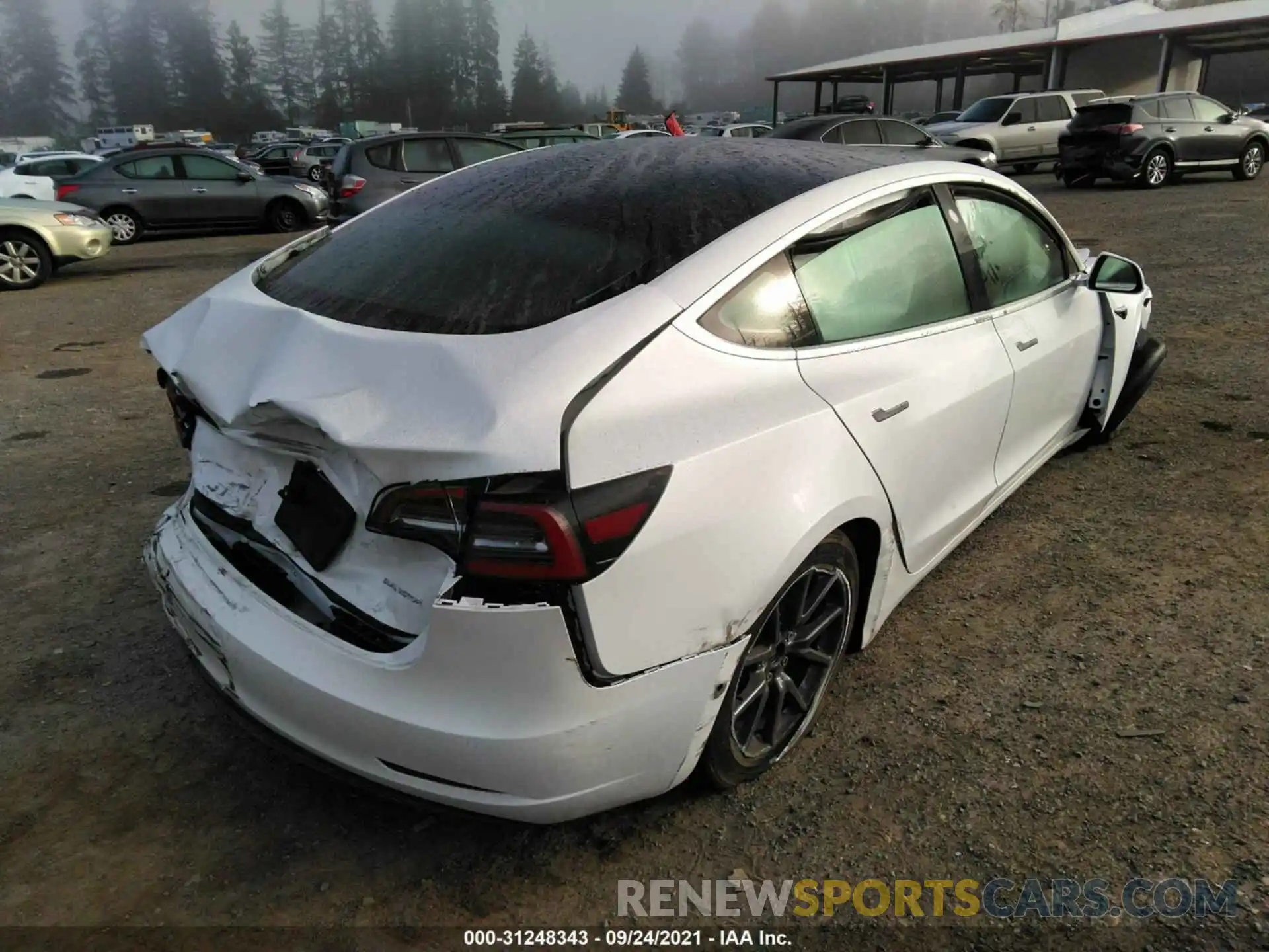 4 Photograph of a damaged car 5YJ3E1EBXLF800955 TESLA MODEL 3 2020