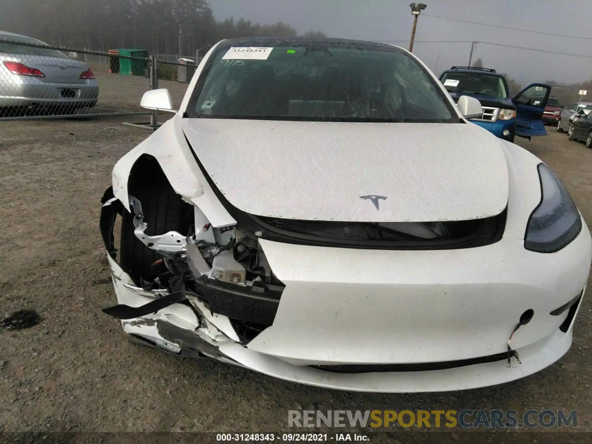 6 Photograph of a damaged car 5YJ3E1EBXLF800955 TESLA MODEL 3 2020