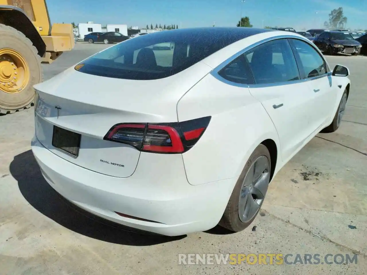 4 Photograph of a damaged car 5YJ3E1EBXLF807677 TESLA MODEL 3 2020