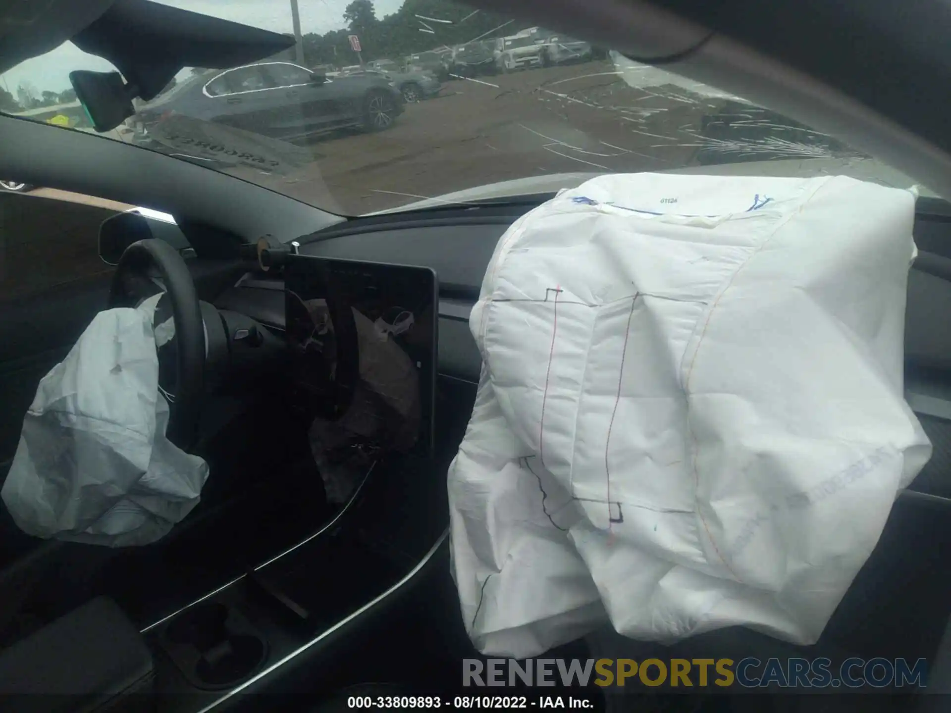 5 Photograph of a damaged car 5YJ3E1EC0LF587037 TESLA MODEL 3 2020