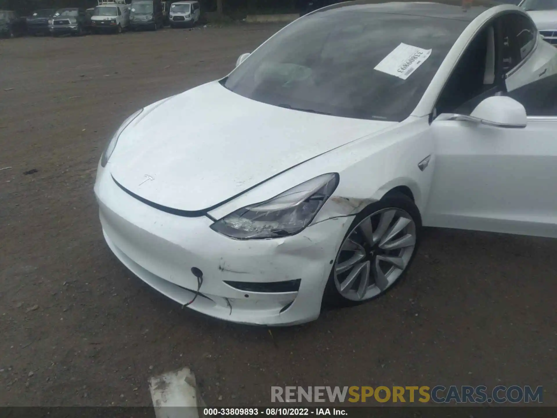 6 Photograph of a damaged car 5YJ3E1EC0LF587037 TESLA MODEL 3 2020