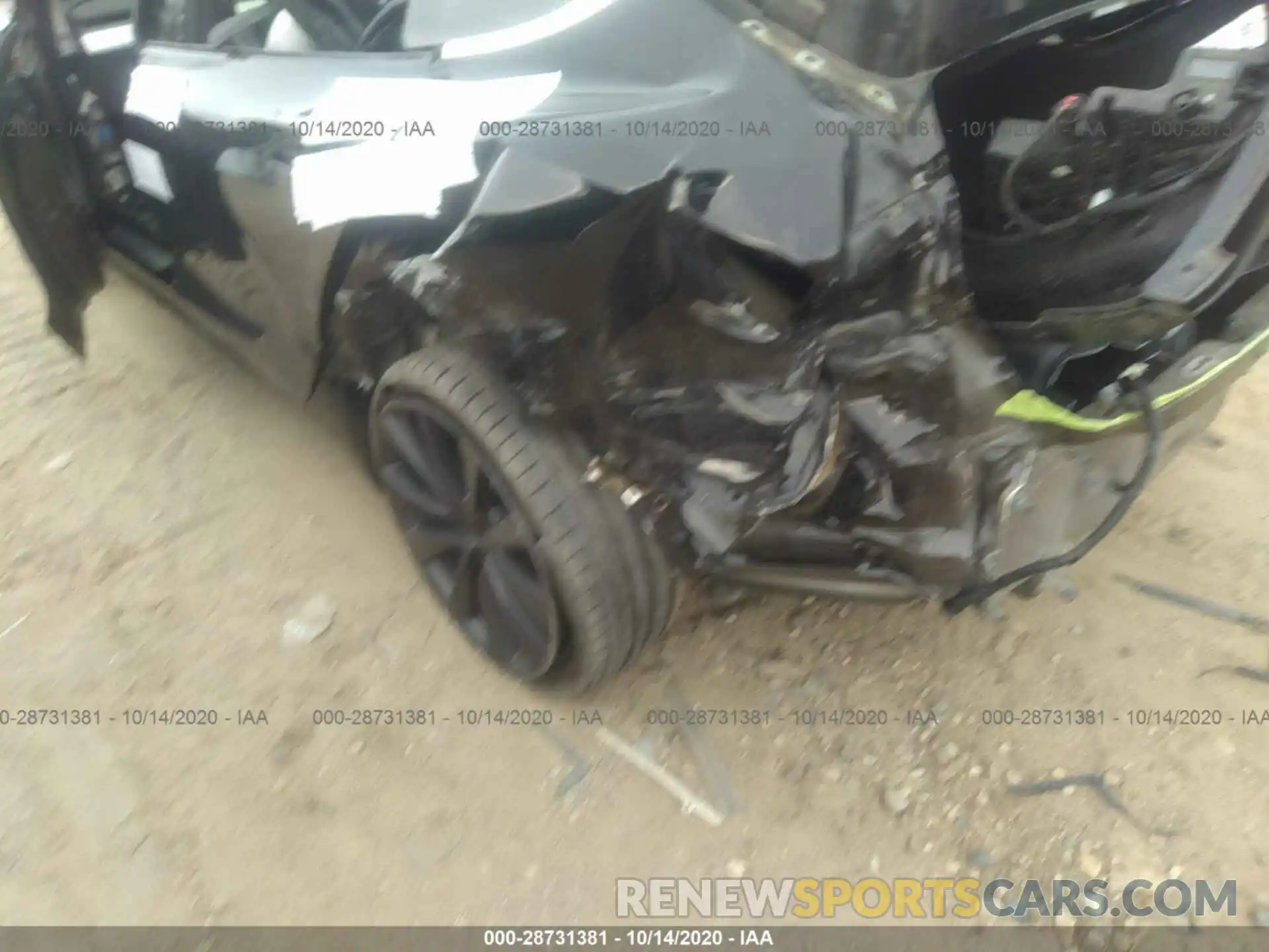 6 Photograph of a damaged car 5YJ3E1EC0LF603348 TESLA MODEL 3 2020