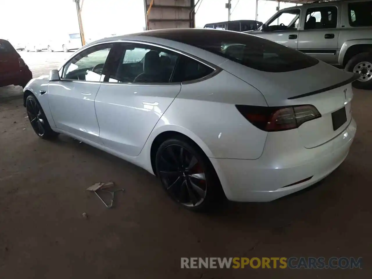 3 Photograph of a damaged car 5YJ3E1EC0LF641517 TESLA MODEL 3 2020