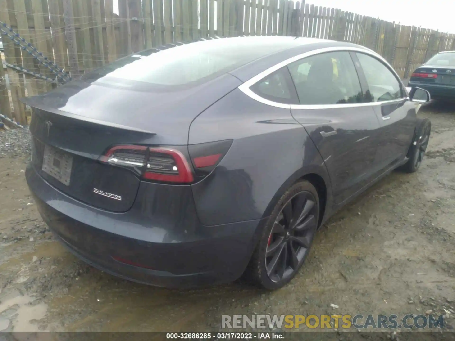 4 Фотография поврежденного автомобиля 5YJ3E1EC0LF721190 TESLA MODEL 3 2020