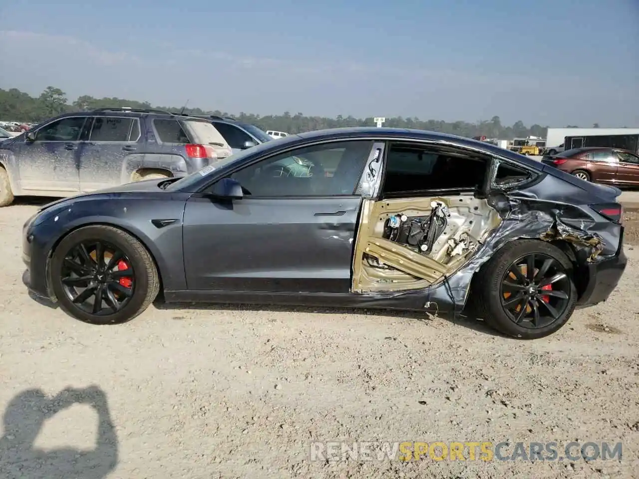 9 Photograph of a damaged car 5YJ3E1EC0LF721223 TESLA MODEL 3 2020