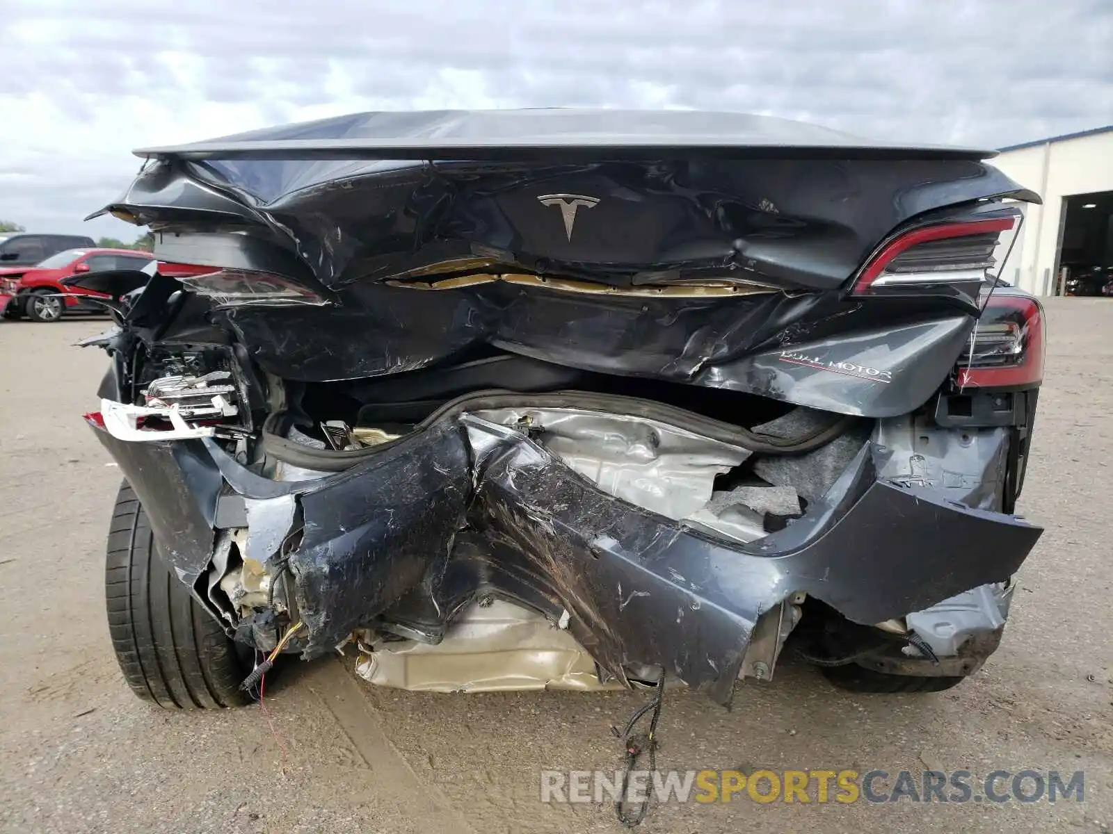 9 Photograph of a damaged car 5YJ3E1EC0LF774973 TESLA MODEL 3 2020