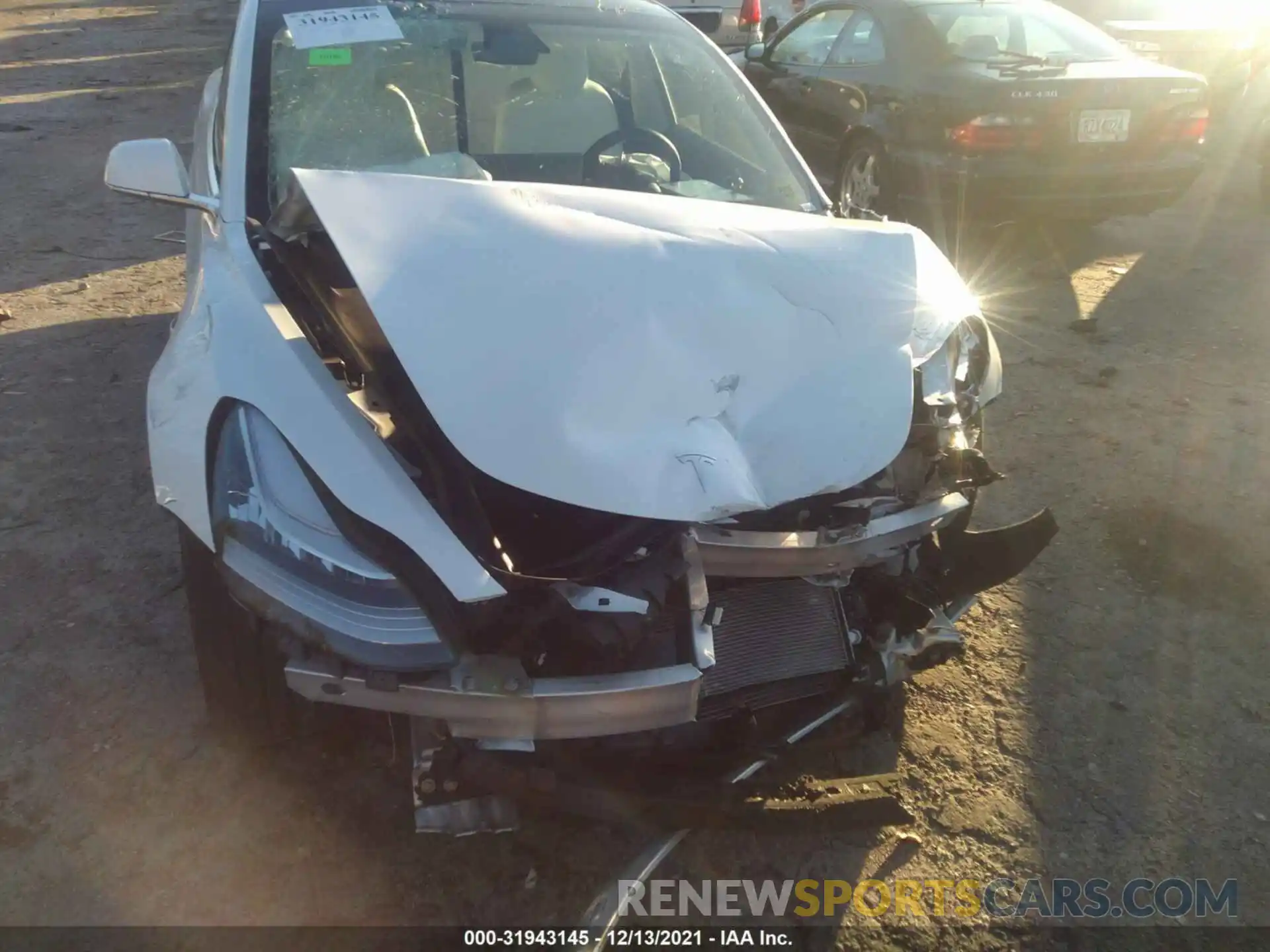 6 Photograph of a damaged car 5YJ3E1EC1LF736412 TESLA MODEL 3 2020