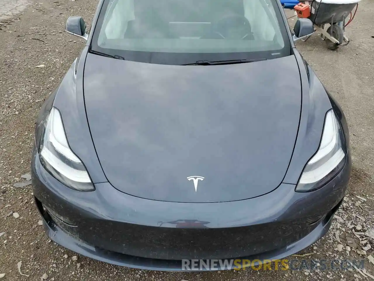 7 Photograph of a damaged car 5YJ3E1EC2LF586701 TESLA MODEL 3 2020