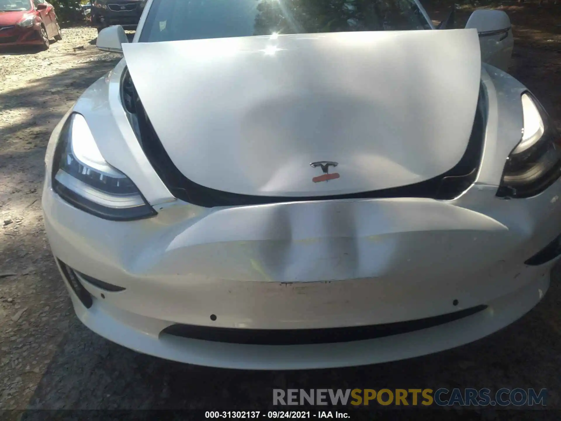 6 Photograph of a damaged car 5YJ3E1EC2LF603254 TESLA MODEL 3 2020