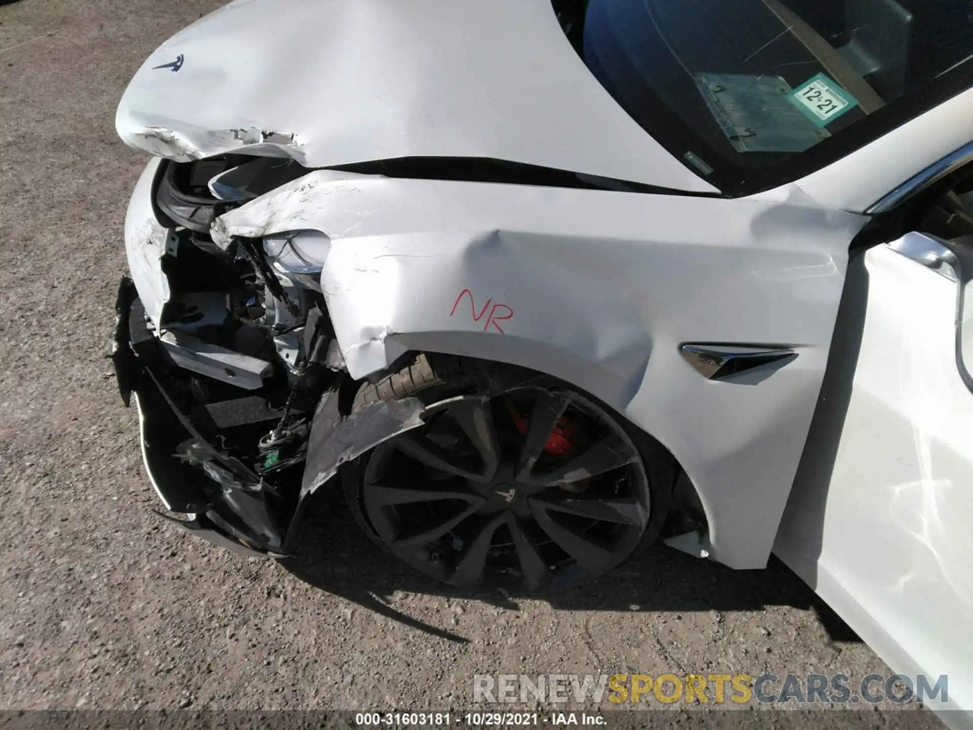 11 Photograph of a damaged car 5YJ3E1EC2LF623407 TESLA MODEL 3 2020