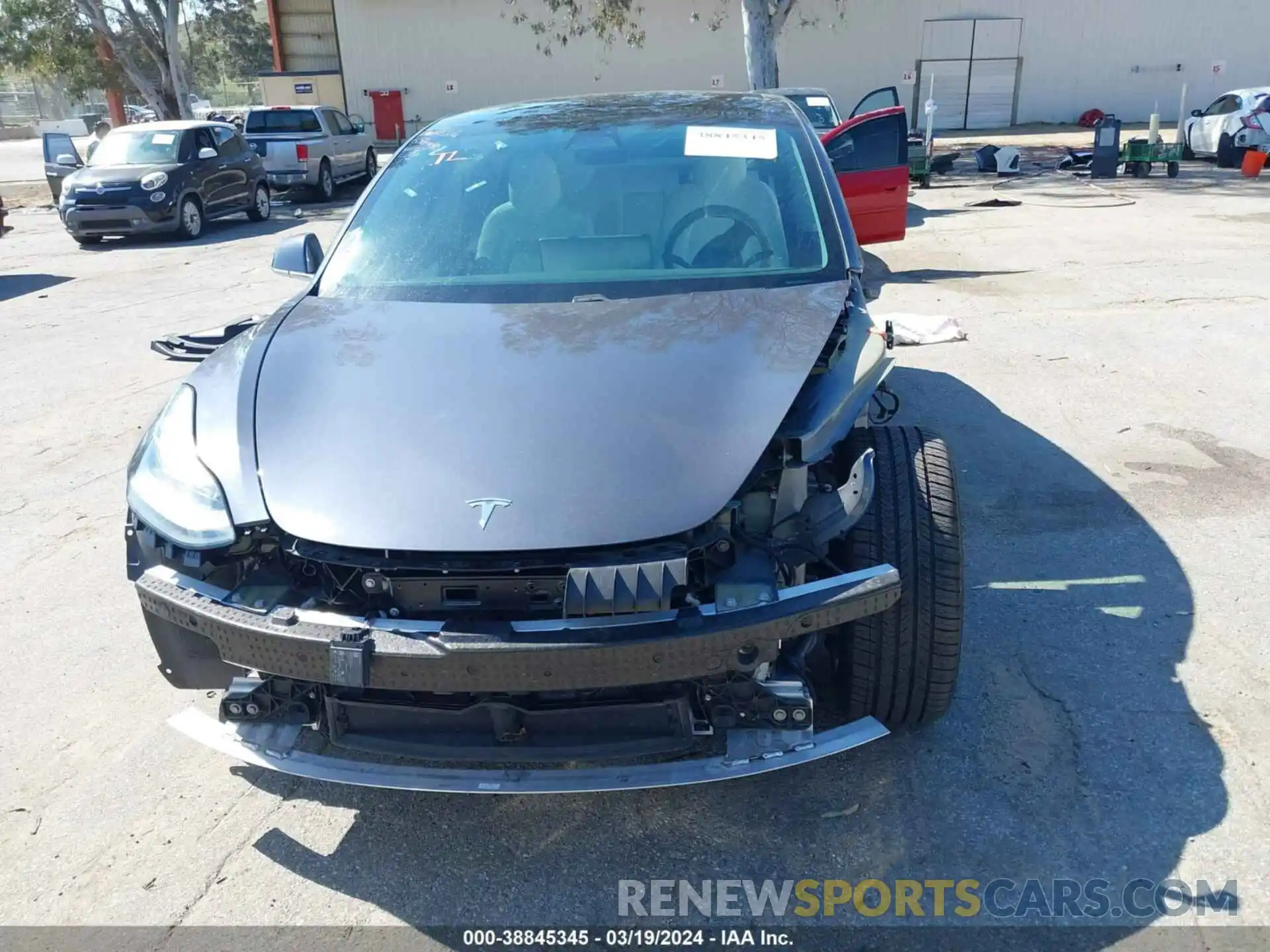 13 Photograph of a damaged car 5YJ3E1EC2LF641714 TESLA MODEL 3 2020