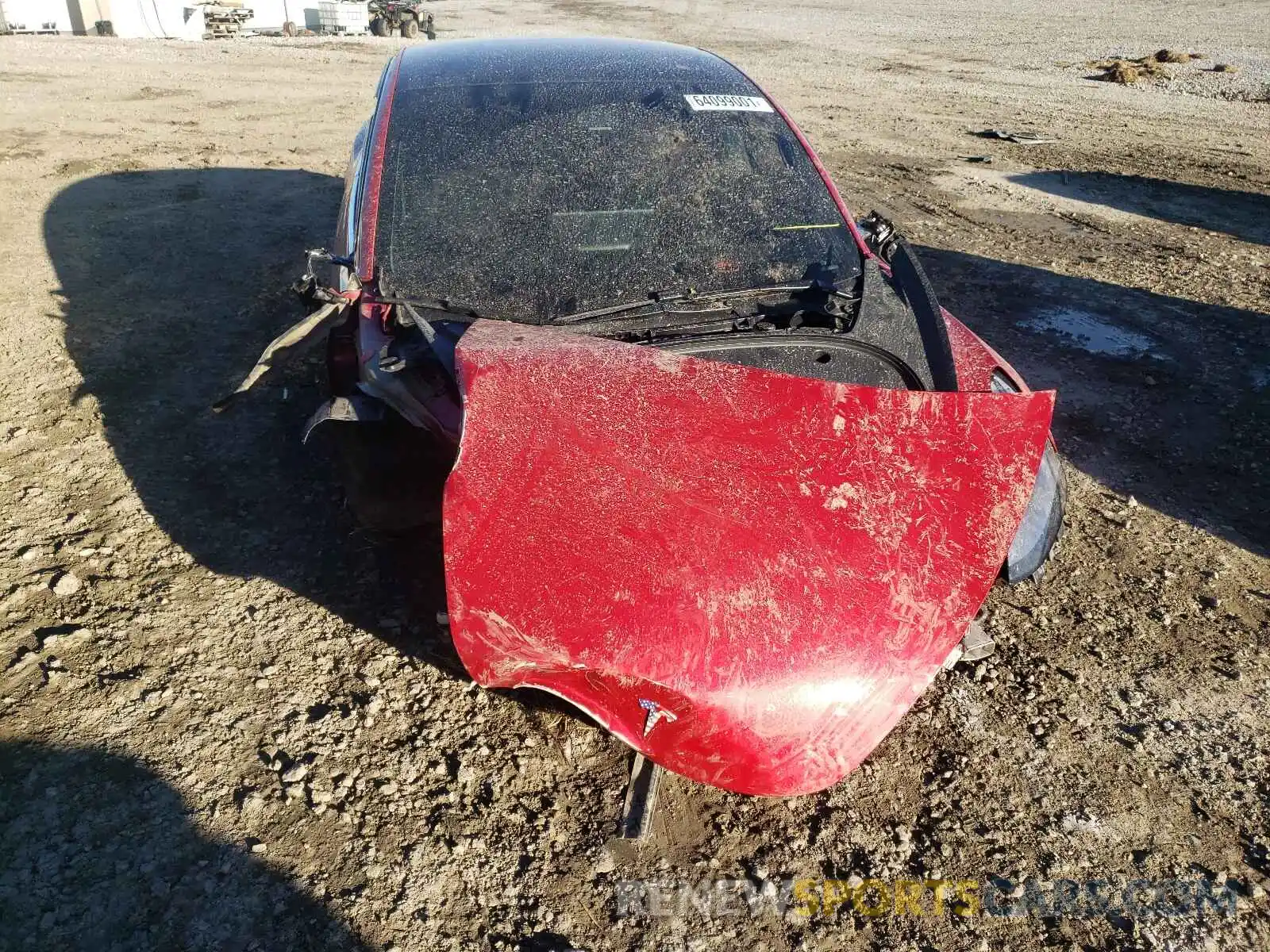 9 Photograph of a damaged car 5YJ3E1EC2LF791712 TESLA MODEL 3 2020