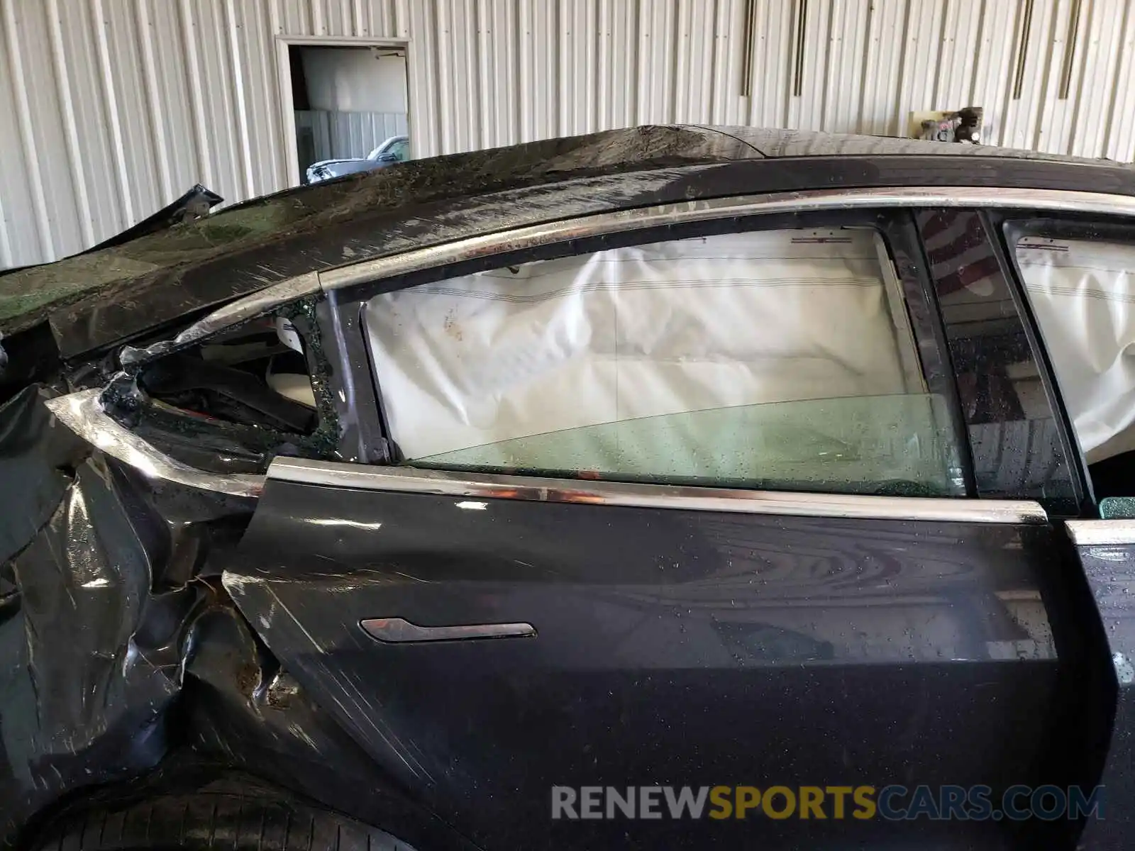 6 Photograph of a damaged car 5YJ3E1EC2LF800229 TESLA MODEL 3 2020