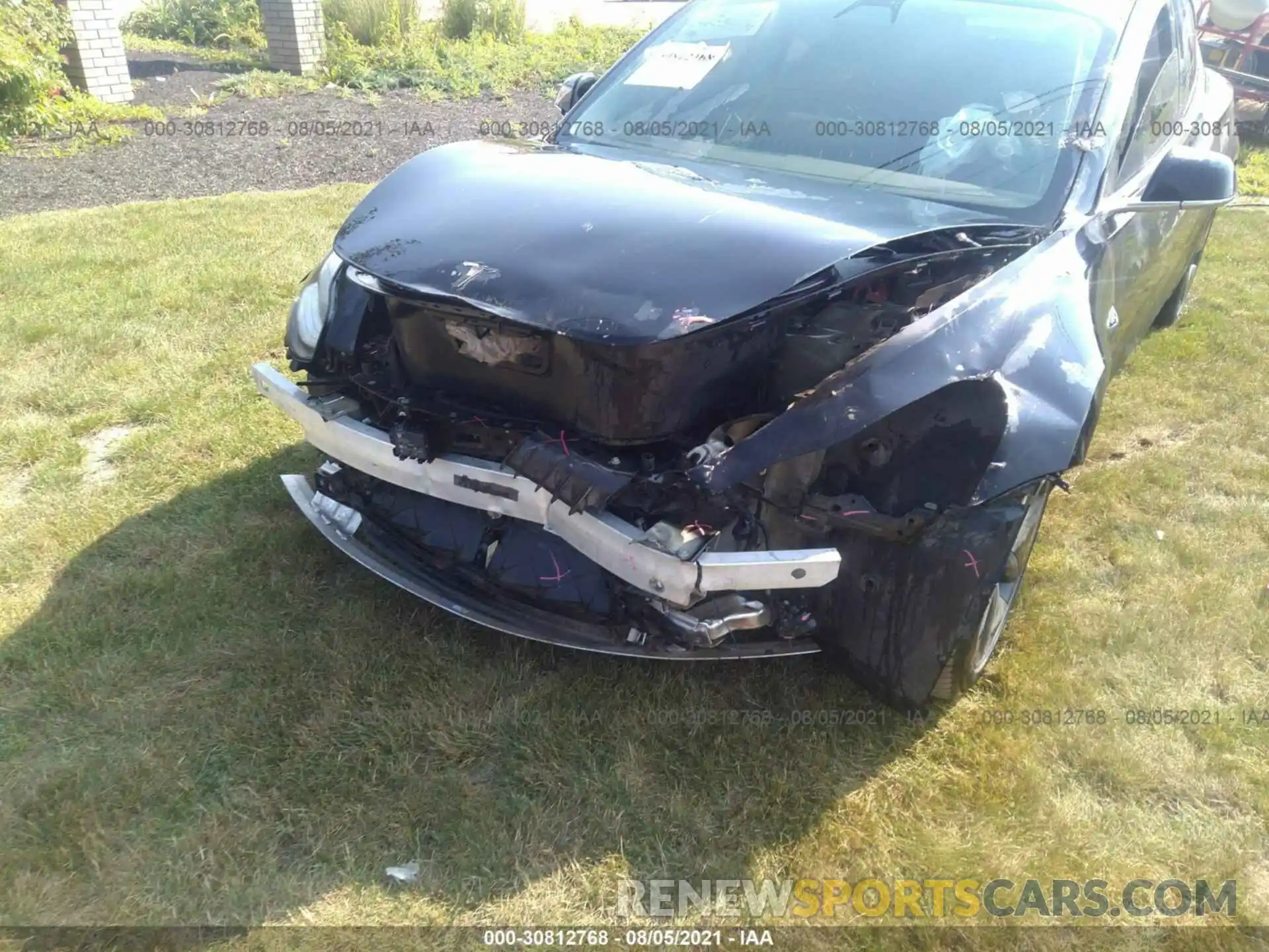 6 Photograph of a damaged car 5YJ3E1EC3LF601383 TESLA MODEL 3 2020