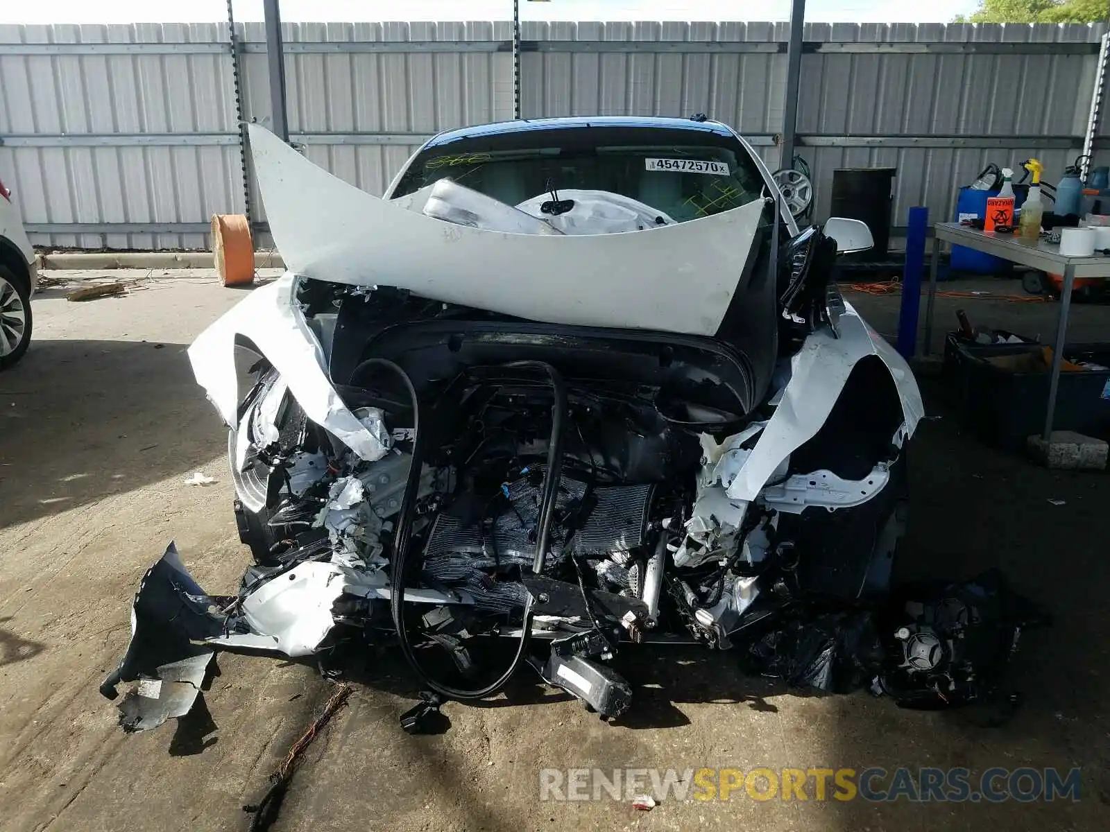 9 Photograph of a damaged car 5YJ3E1EC3LF642032 TESLA MODEL 3 2020