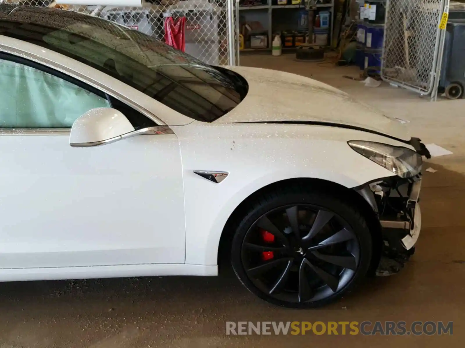 9 Photograph of a damaged car 5YJ3E1EC3LF714346 TESLA MODEL 3 2020