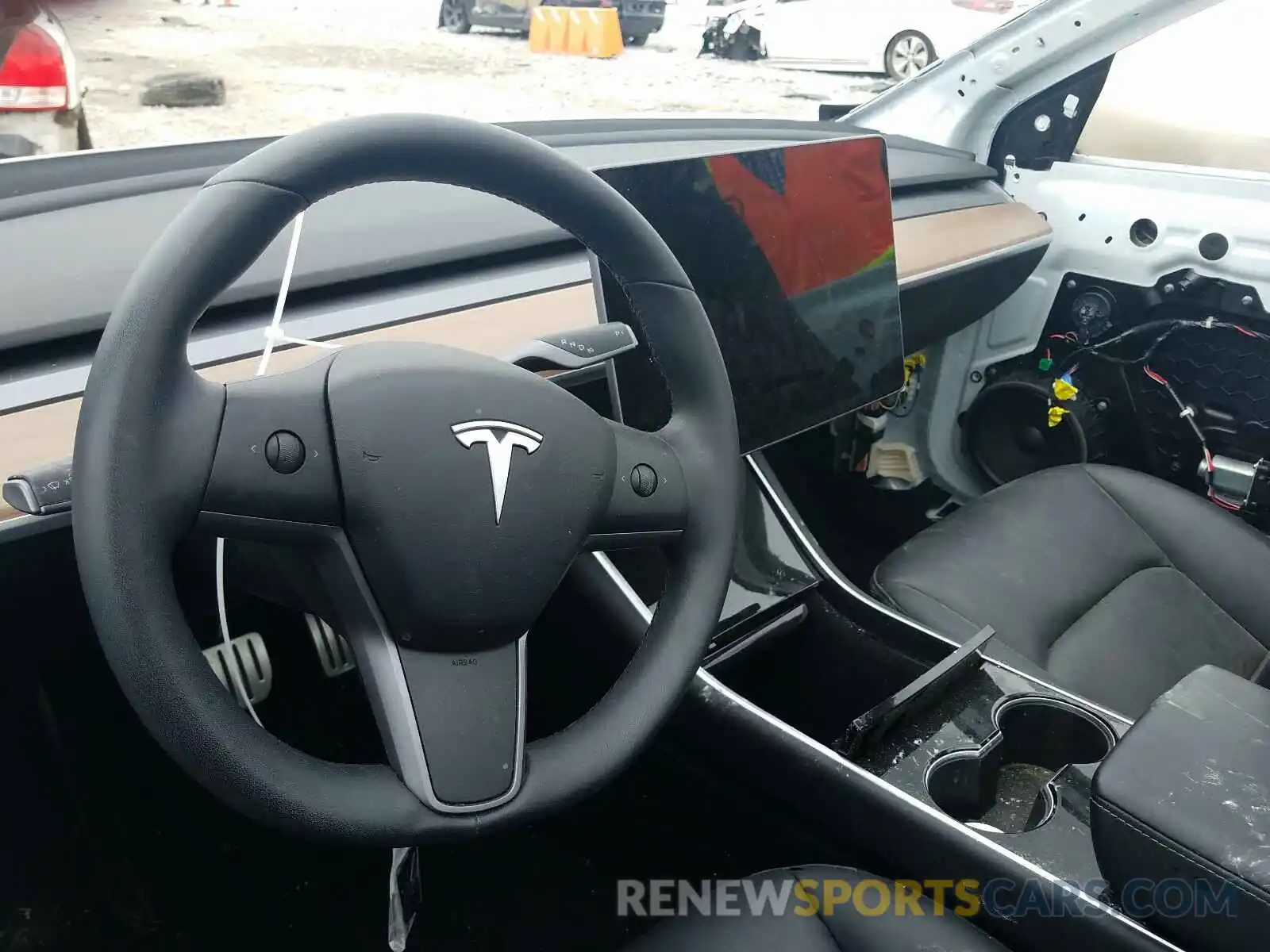 8 Photograph of a damaged car 5YJ3E1EC4LF624137 TESLA MODEL 3 2020