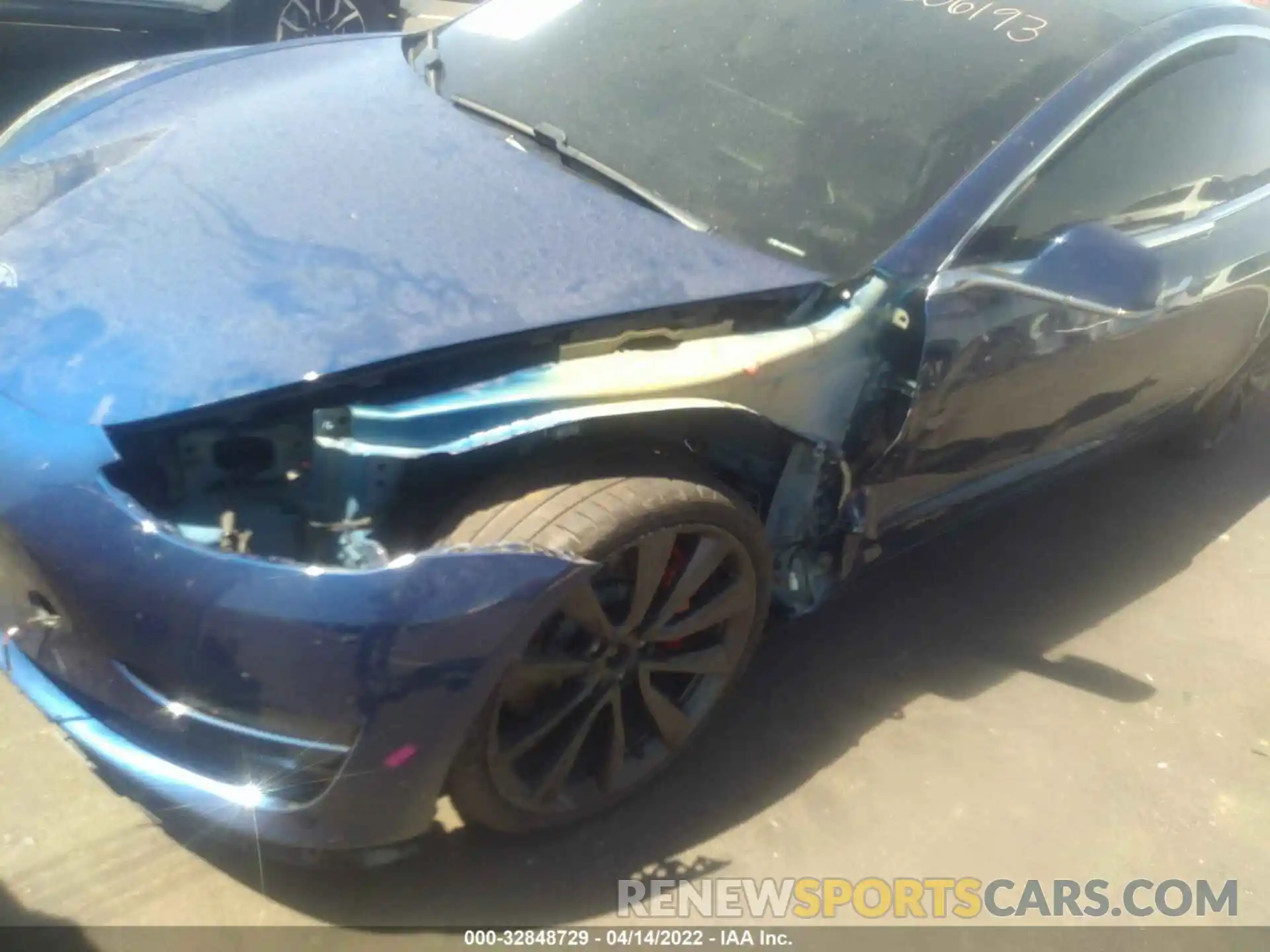 6 Photograph of a damaged car 5YJ3E1EC4LF669479 TESLA MODEL 3 2020