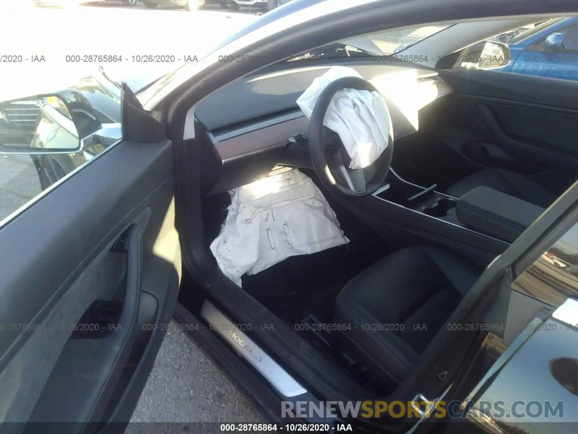 5 Photograph of a damaged car 5YJ3E1EC4LF713142 TESLA MODEL 3 2020