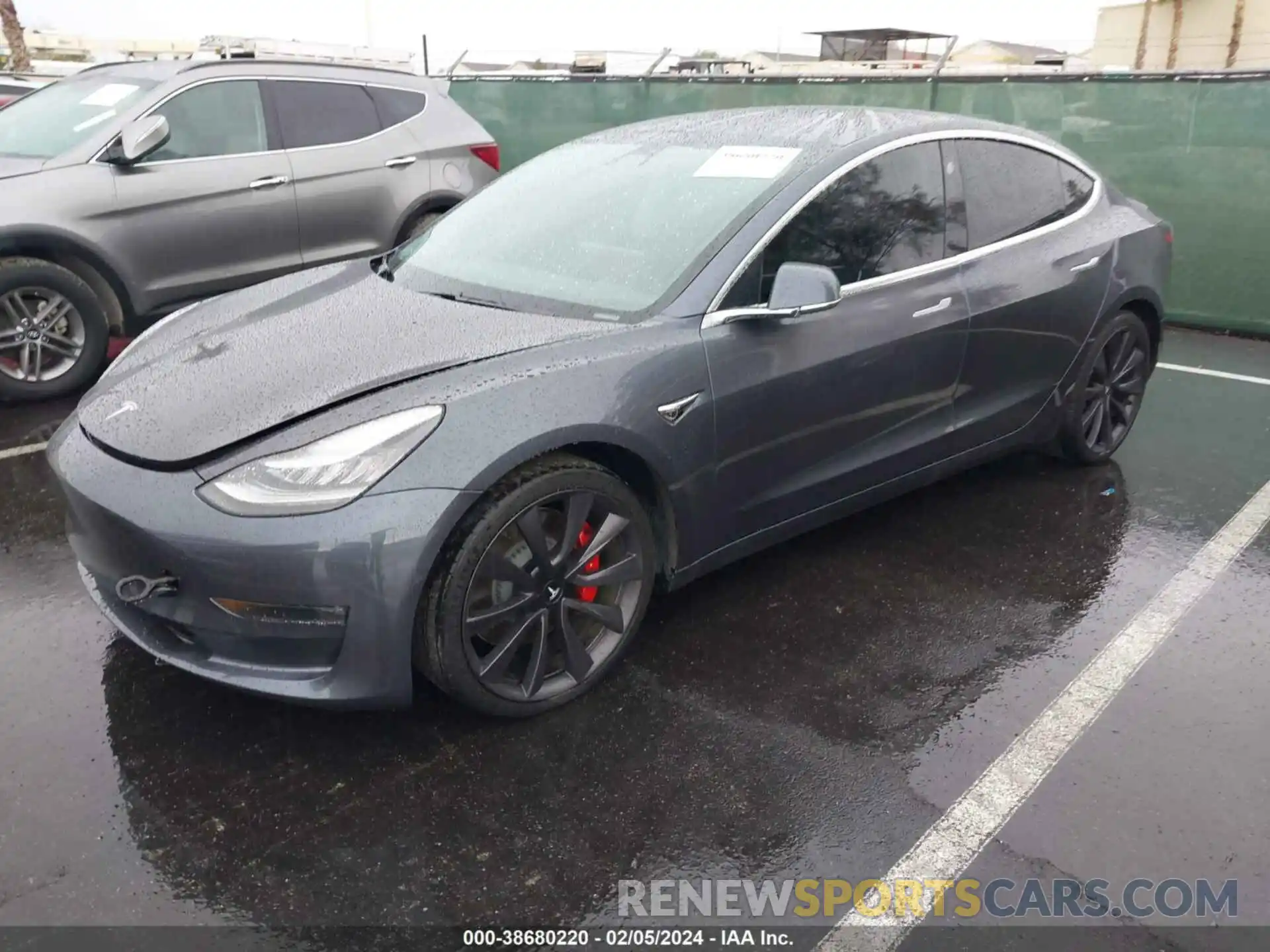 14 Photograph of a damaged car 5YJ3E1EC4LF719720 TESLA MODEL 3 2020