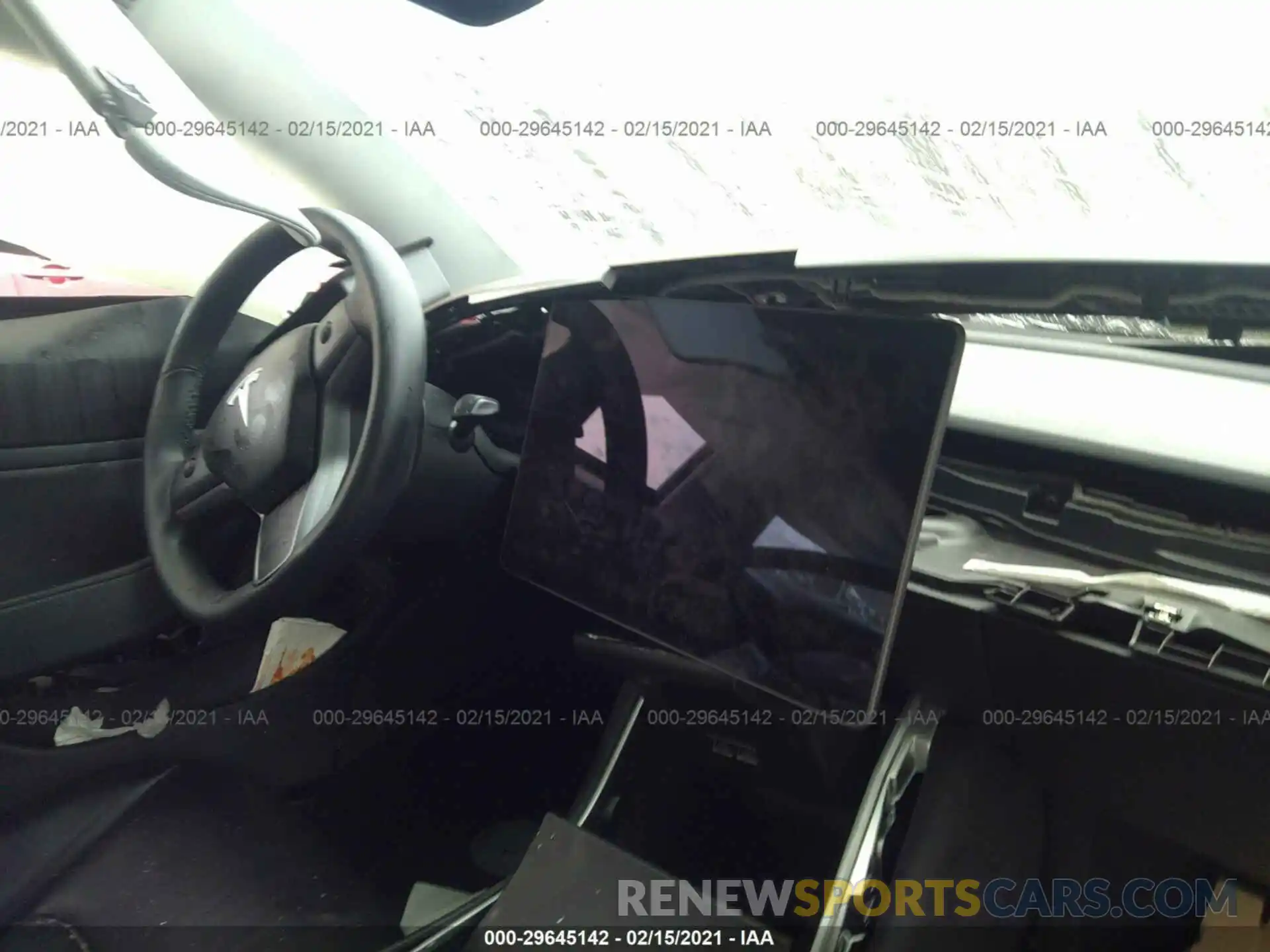7 Photograph of a damaged car 5YJ3E1EC5LF623529 TESLA MODEL 3 2020