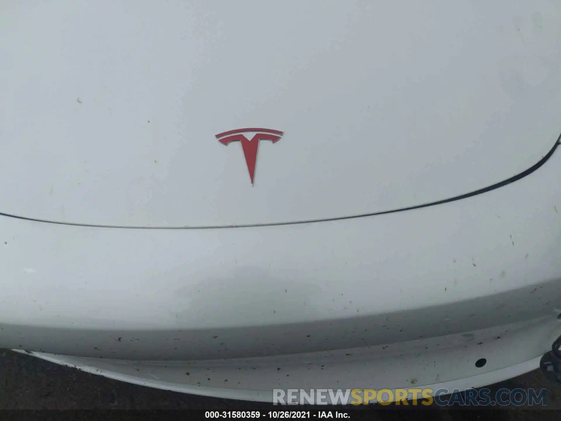 10 Photograph of a damaged car 5YJ3E1EC5LF642257 TESLA MODEL 3 2020