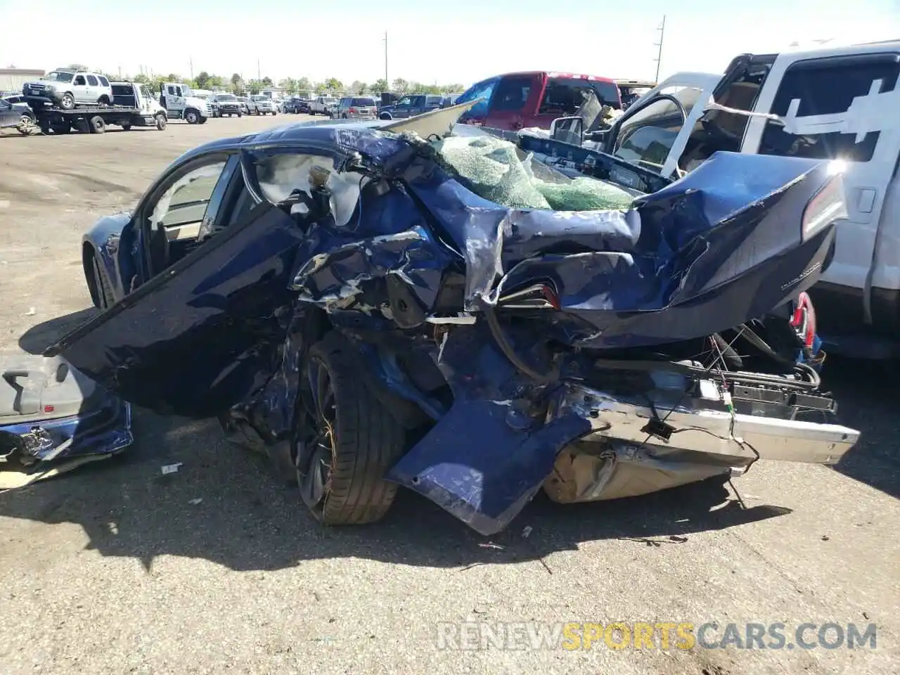 9 Photograph of a damaged car 5YJ3E1EC5LF719404 TESLA MODEL 3 2020