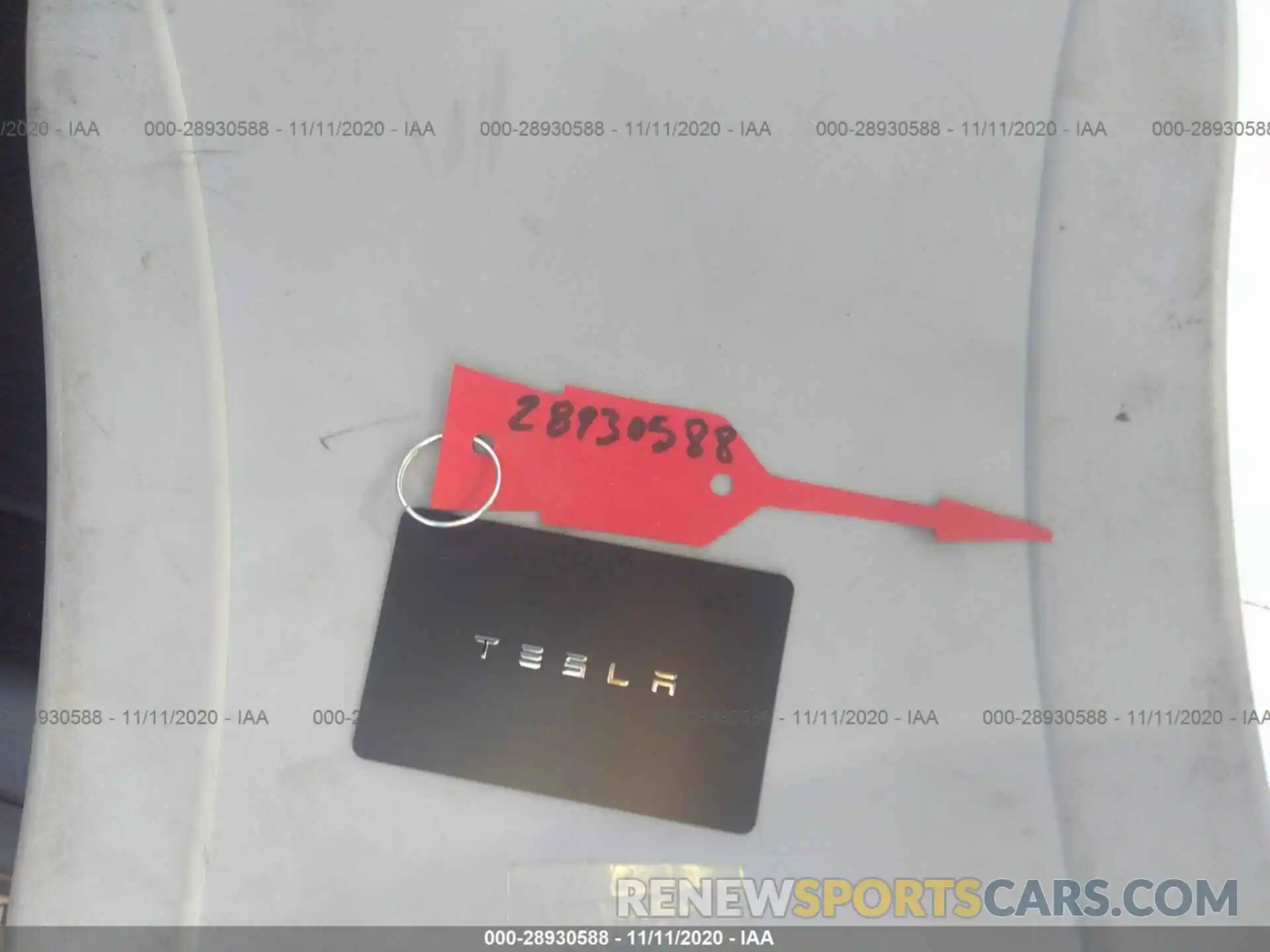 11 Photograph of a damaged car 5YJ3E1EC5LF796399 TESLA MODEL 3 2020