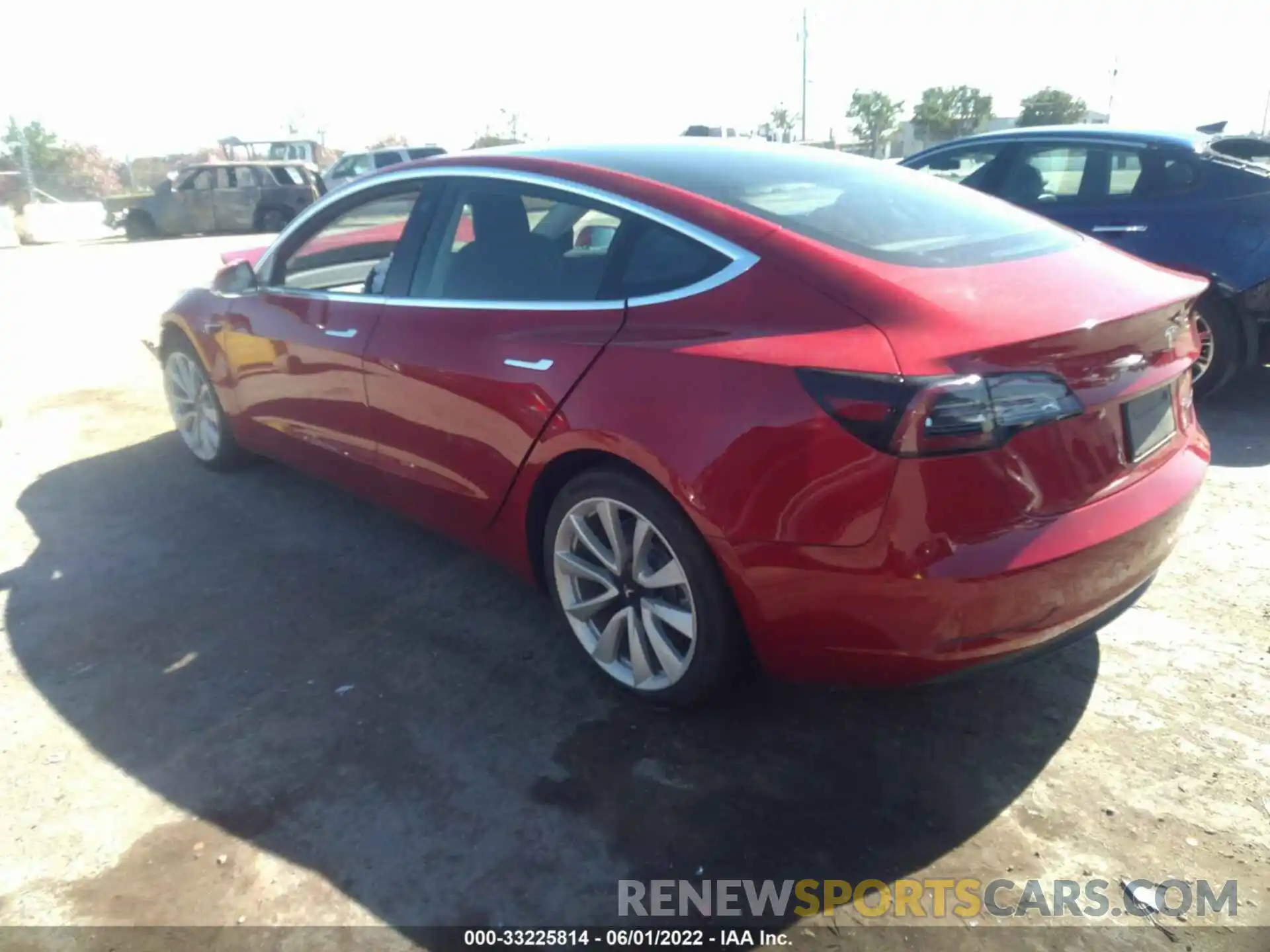 3 Photograph of a damaged car 5YJ3E1EC6LF627279 TESLA MODEL 3 2020