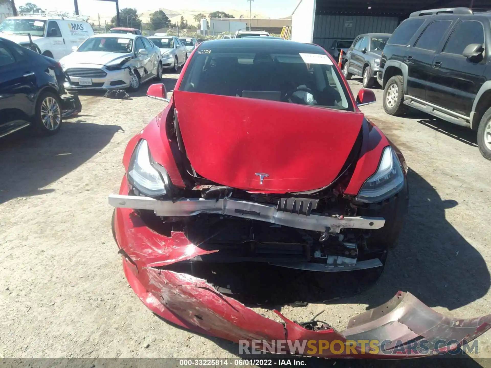 6 Photograph of a damaged car 5YJ3E1EC6LF627279 TESLA MODEL 3 2020