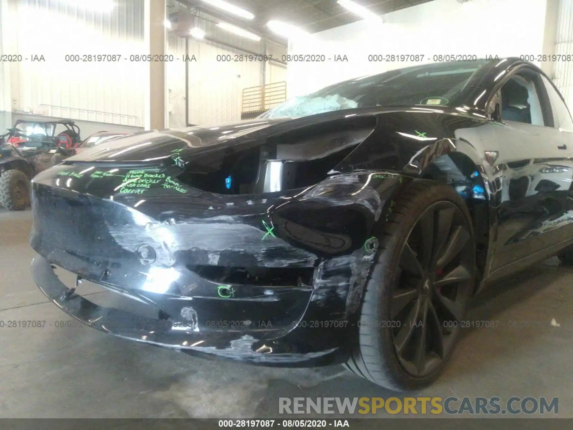 6 Photograph of a damaged car 5YJ3E1EC6LF669192 TESLA MODEL 3 2020