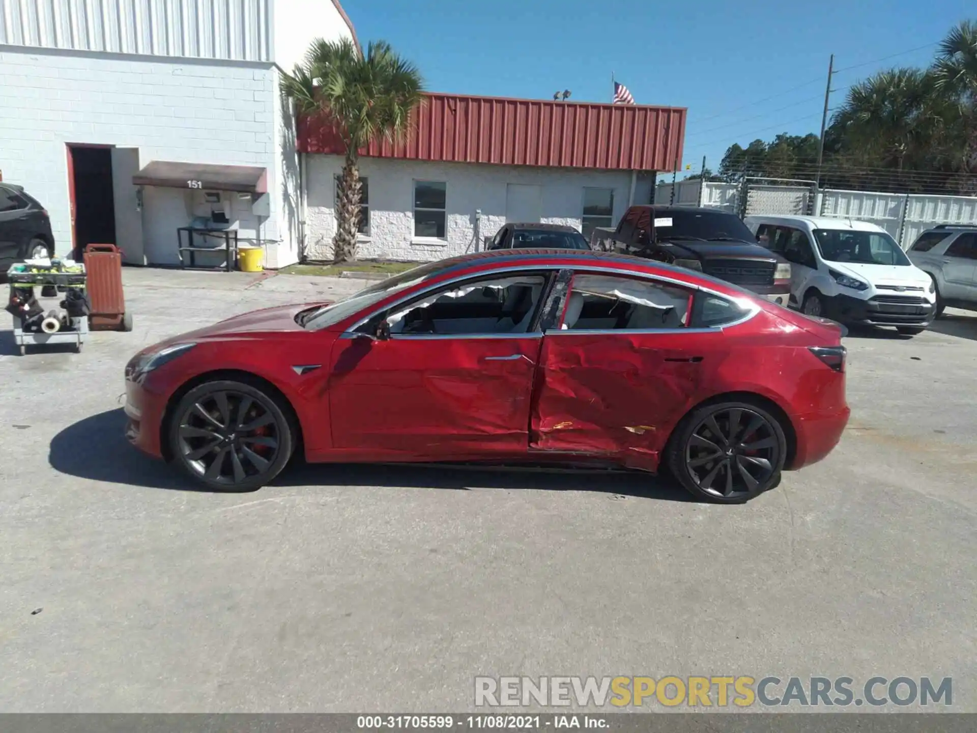 6 Photograph of a damaged car 5YJ3E1EC6LF669600 TESLA MODEL 3 2020