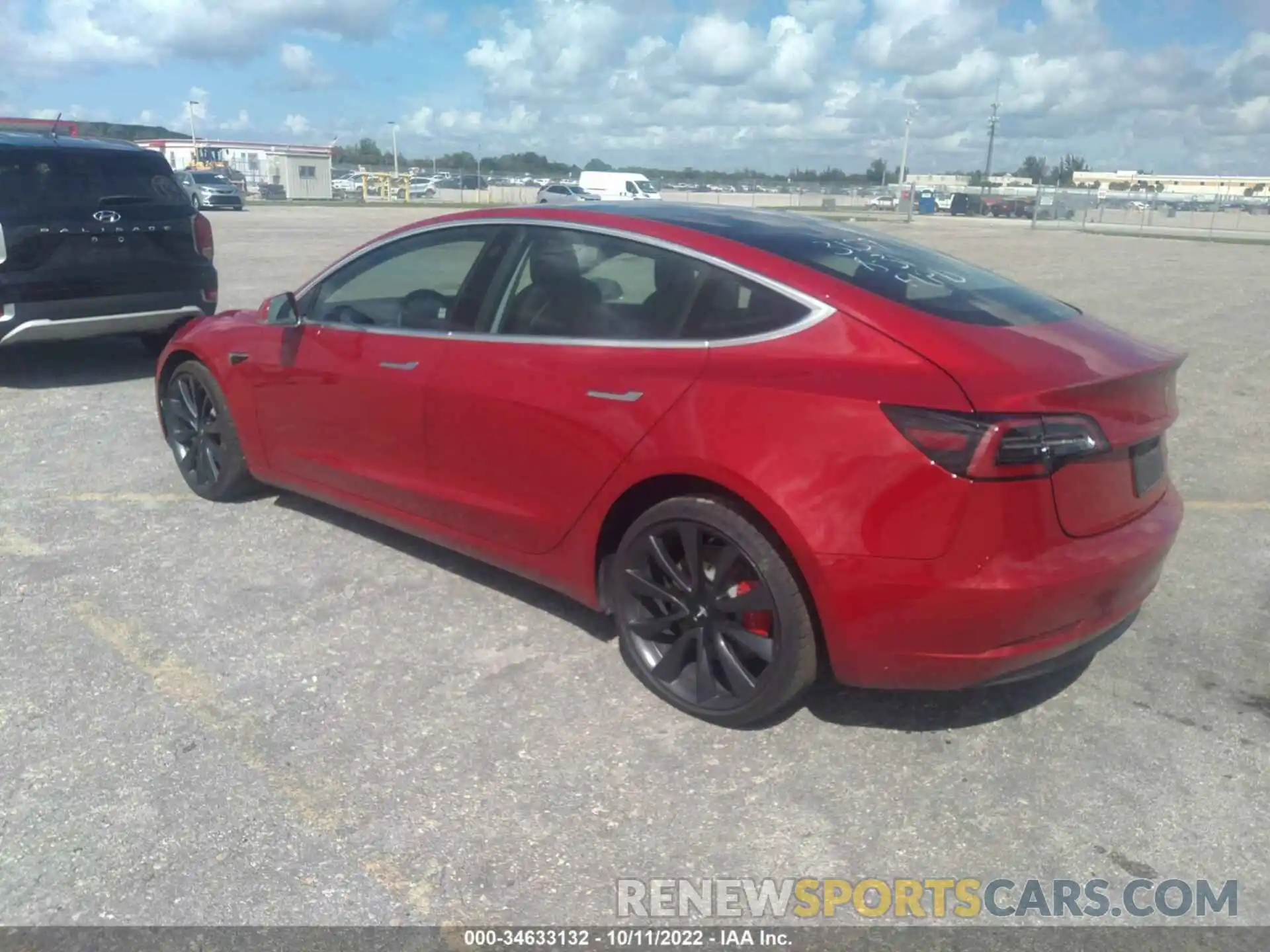 3 Photograph of a damaged car 5YJ3E1EC6LF743159 TESLA MODEL 3 2020