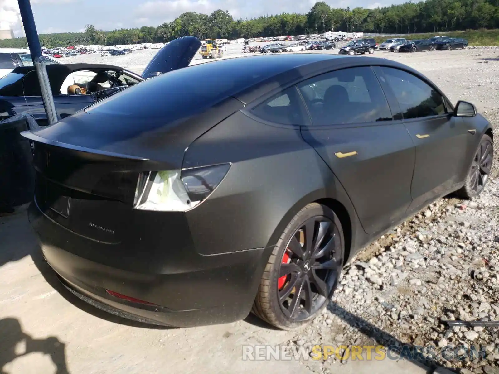 4 Фотография поврежденного автомобиля 5YJ3E1EC6LF791874 TESLA MODEL 3 2020