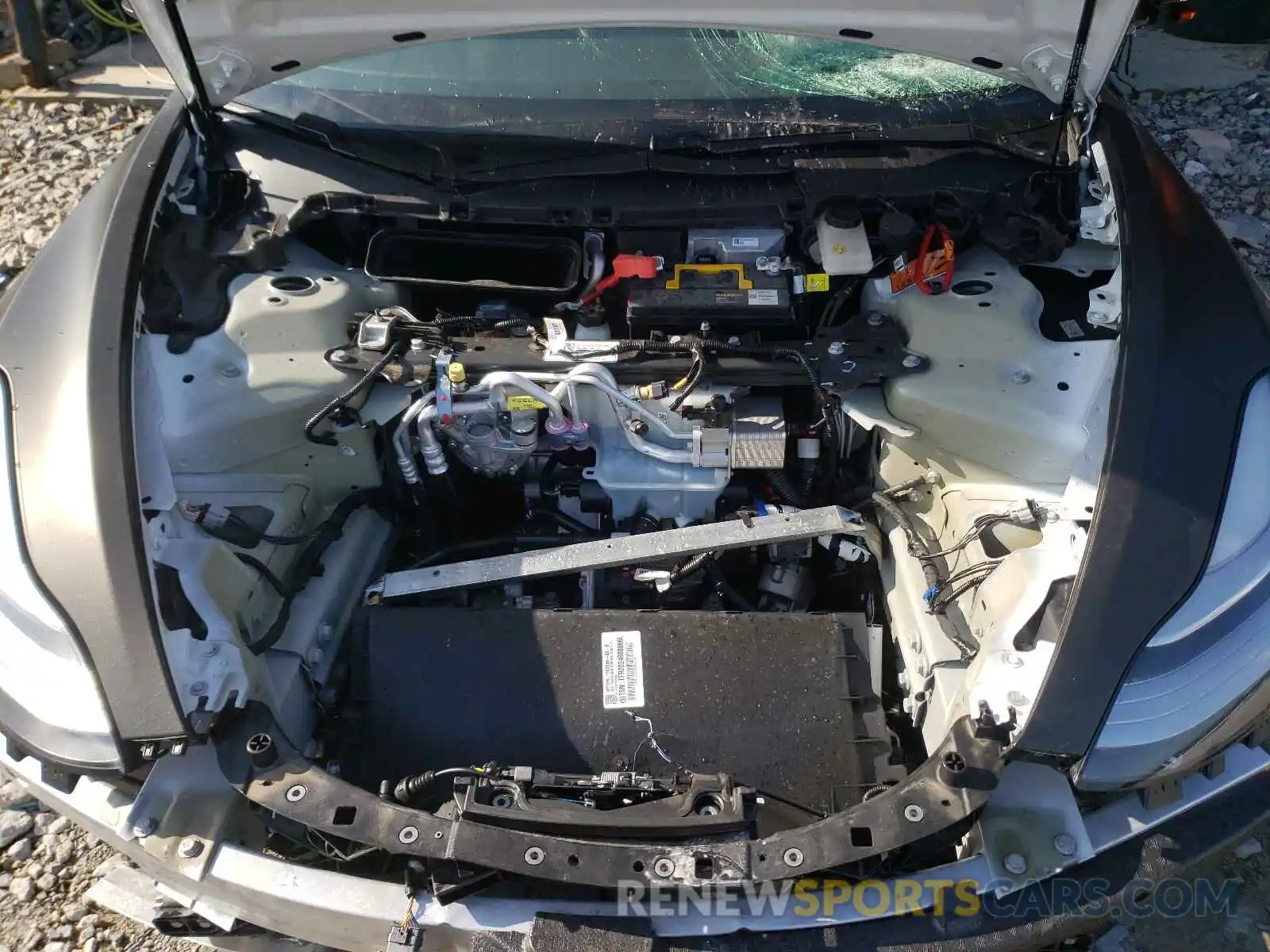 7 Photograph of a damaged car 5YJ3E1EC6LF791874 TESLA MODEL 3 2020