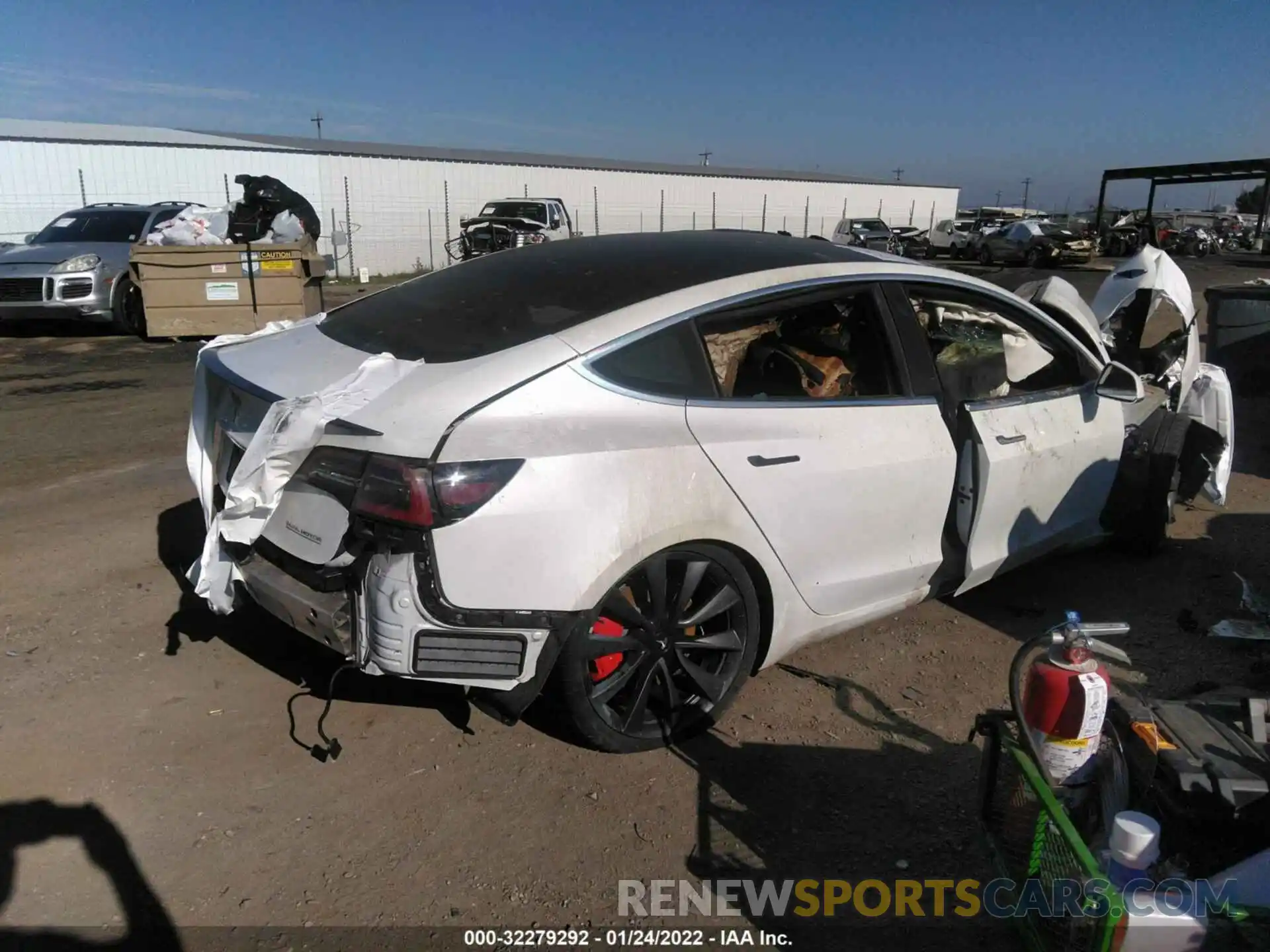 4 Photograph of a damaged car 5YJ3E1EC6LF805465 TESLA MODEL 3 2020