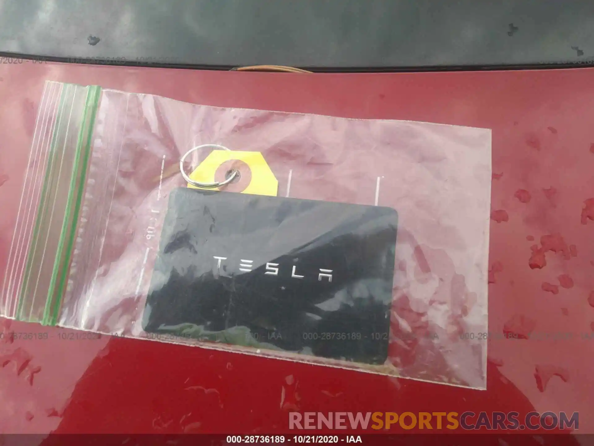 11 Photograph of a damaged car 5YJ3E1EC7LF586211 TESLA MODEL 3 2020